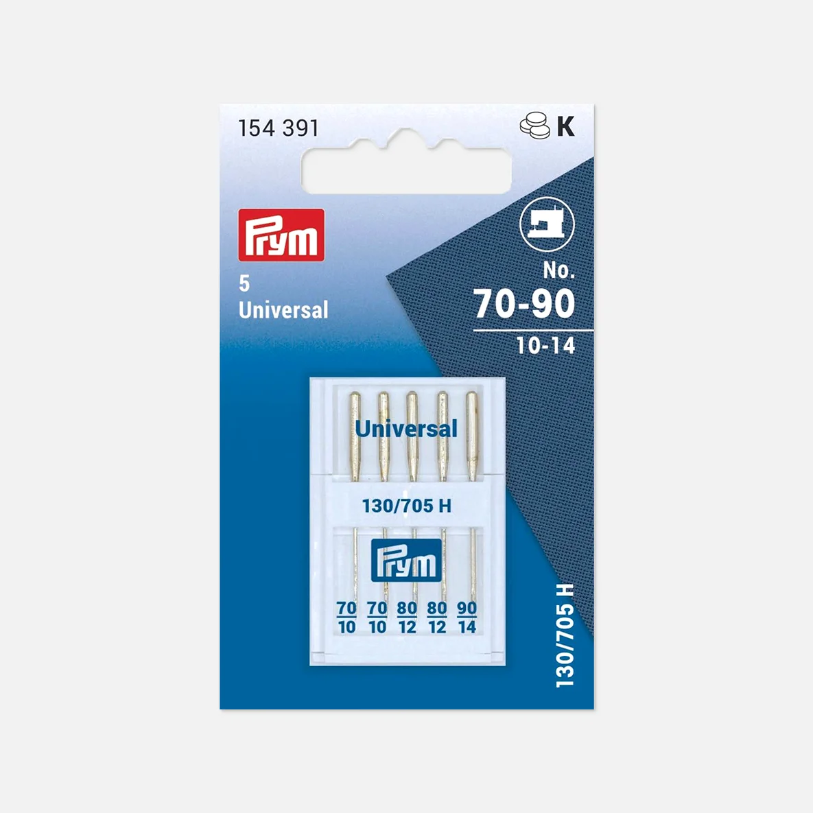 PRYM Nähmaschinennadeln Universal 70-90 5 Stück