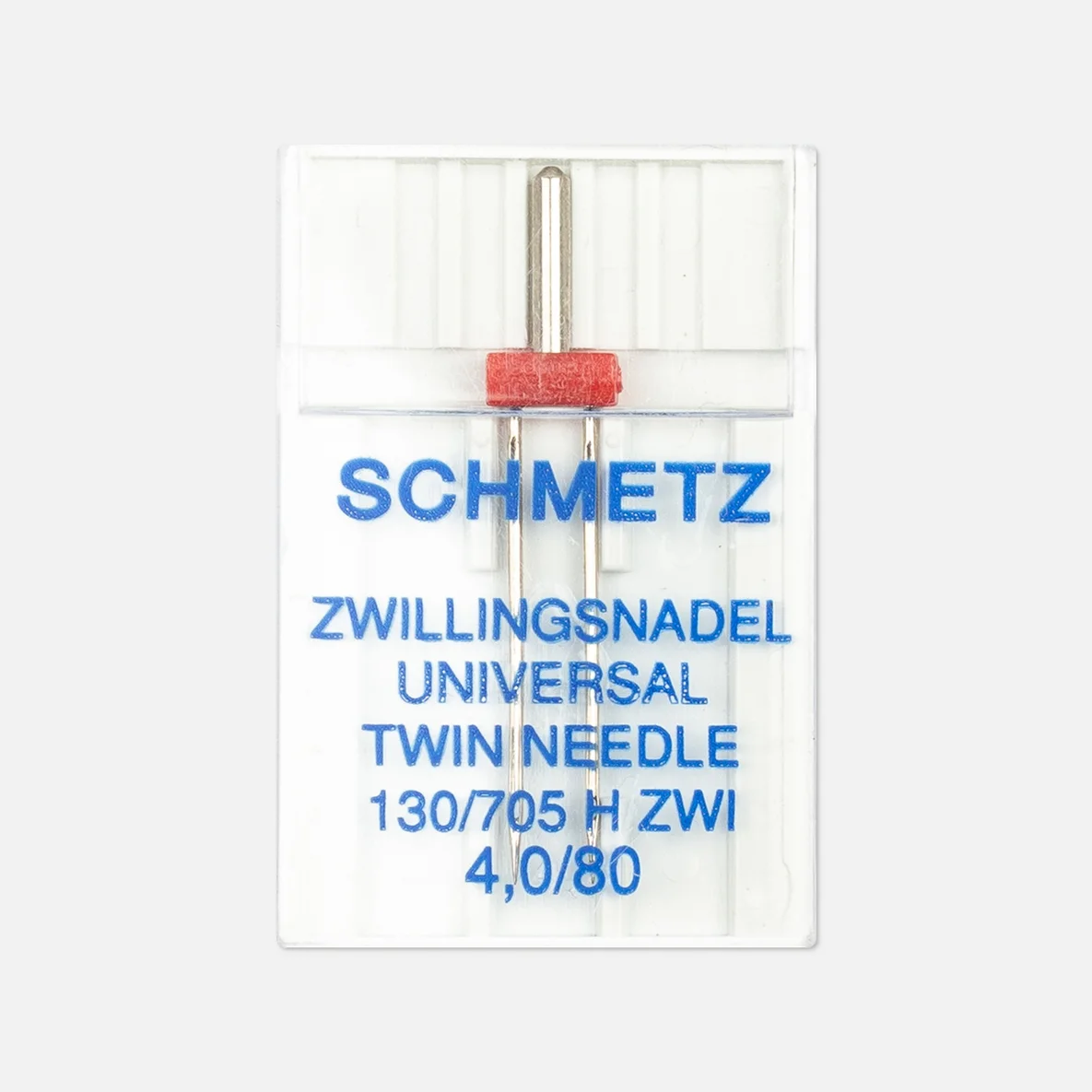 Schmetz Nähmaschinennadel Zwillingsnadel Universal 4mm 80