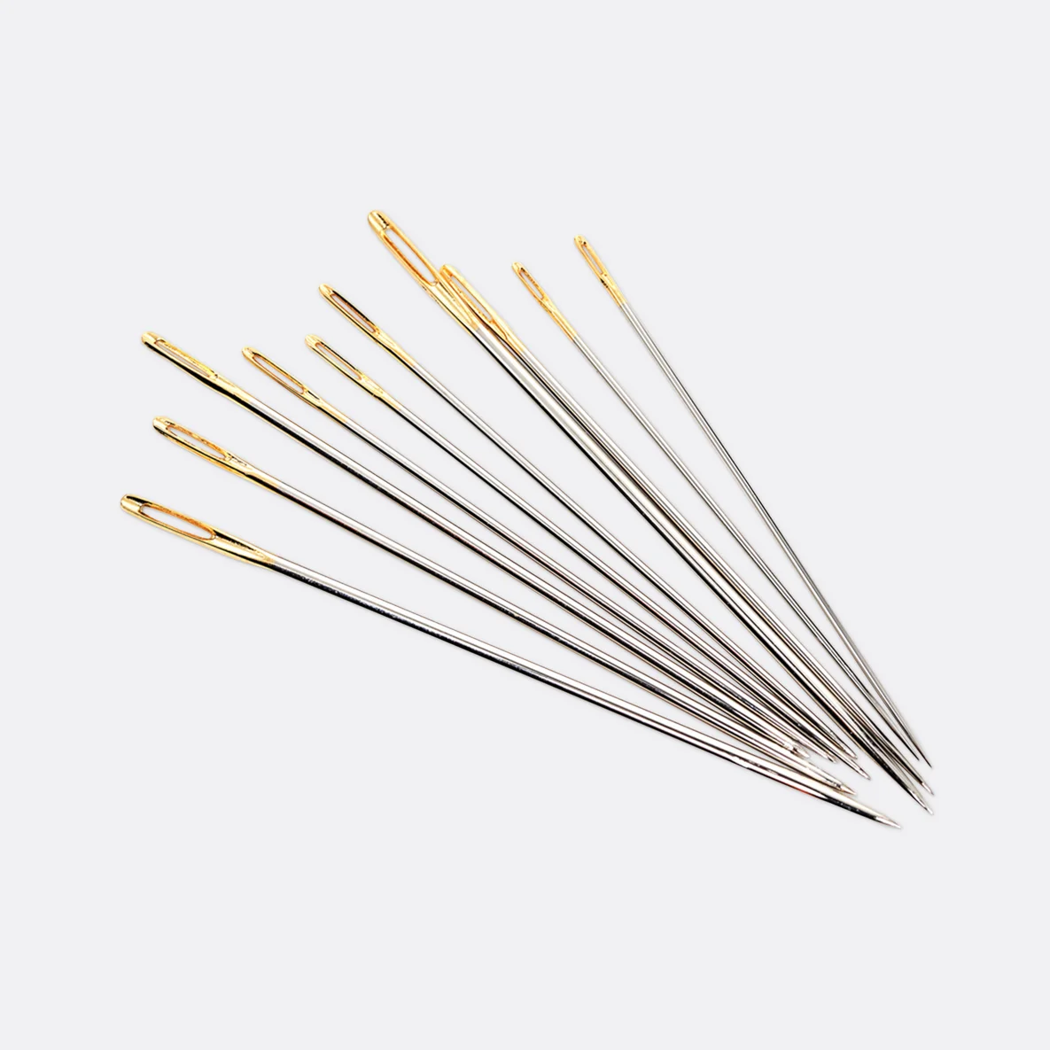 Handsticknadeln goldenes Öhr DIY