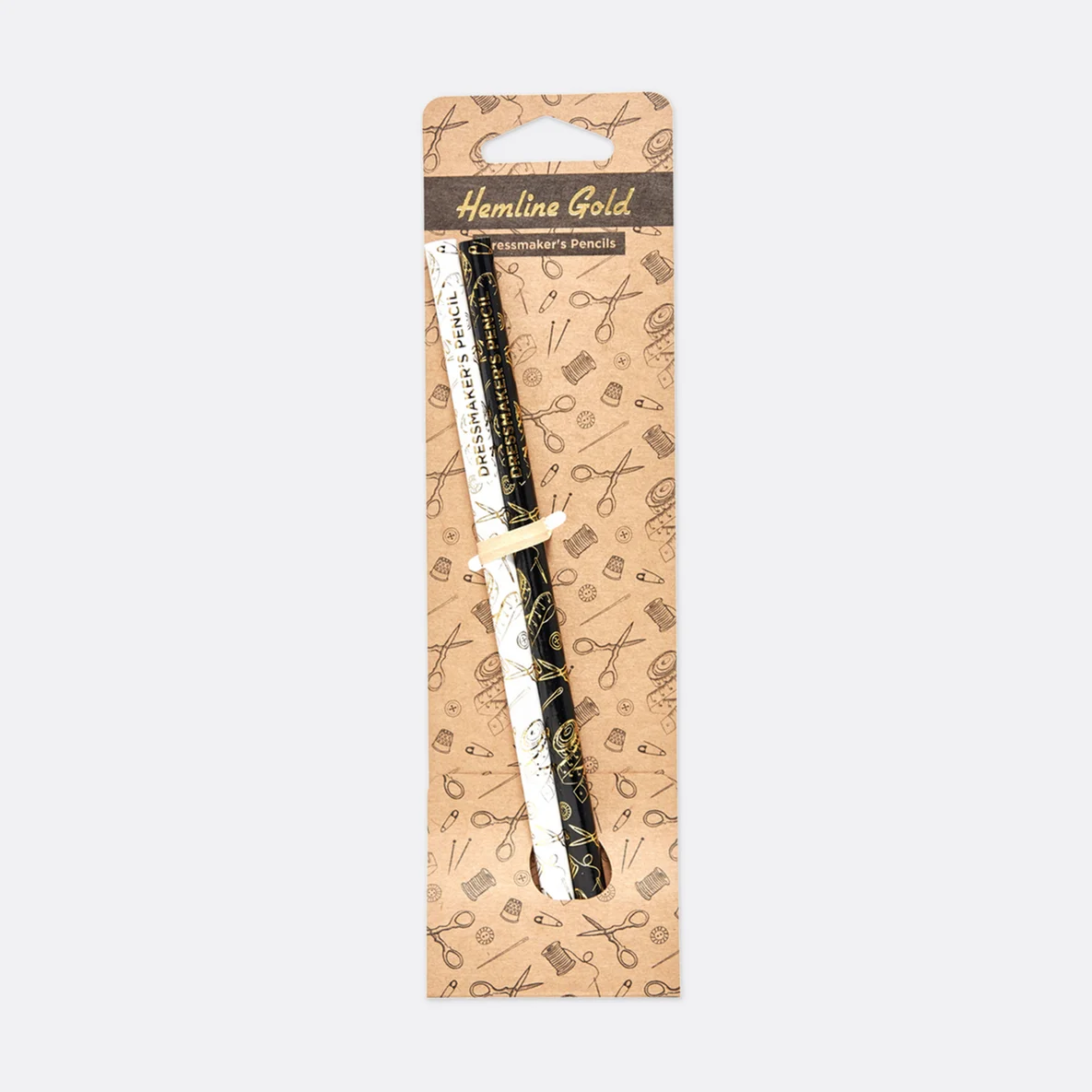 Hemline Gold Schneiderstifte weiß grau