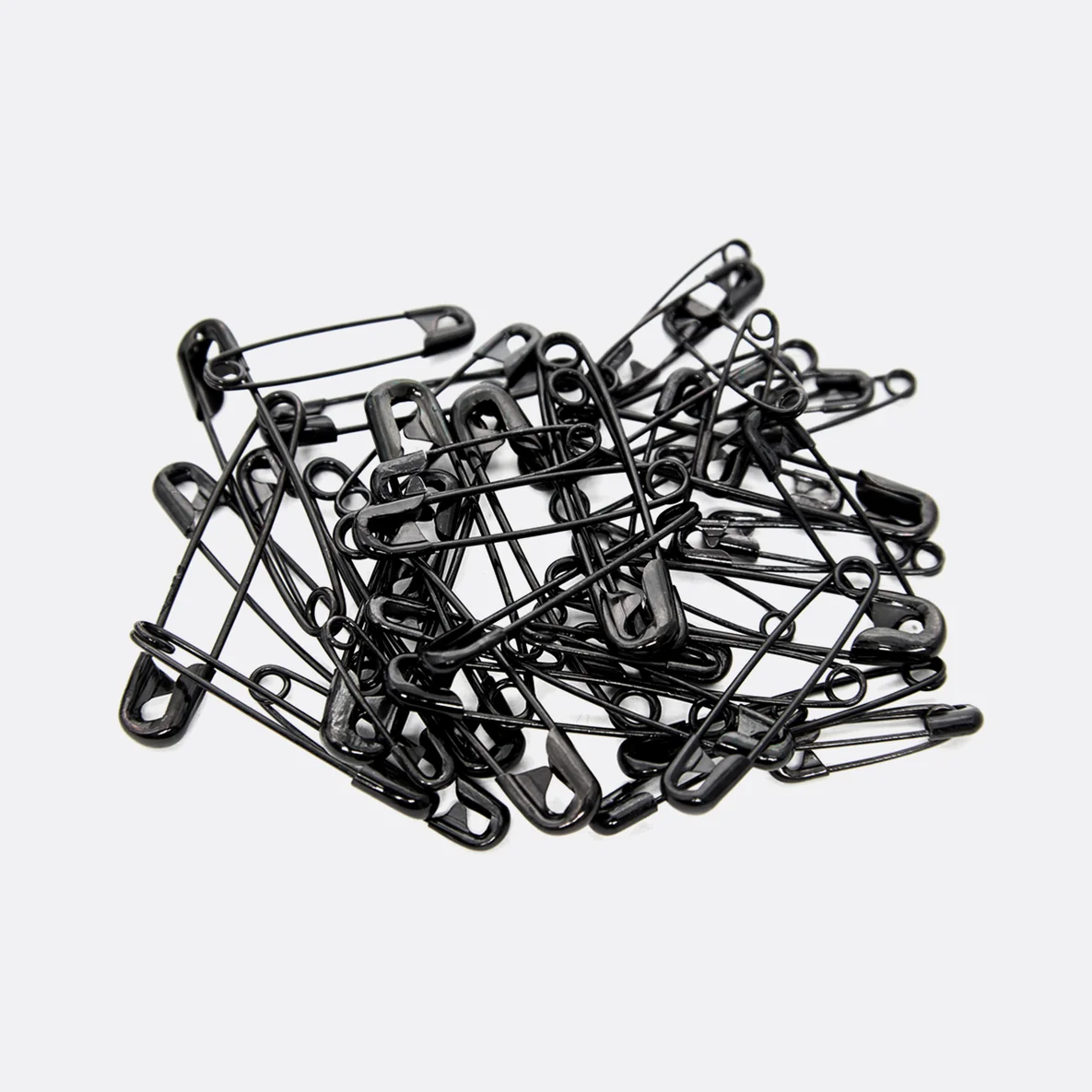 Sicherheitsnadeln schwarz 50 Stück DIY