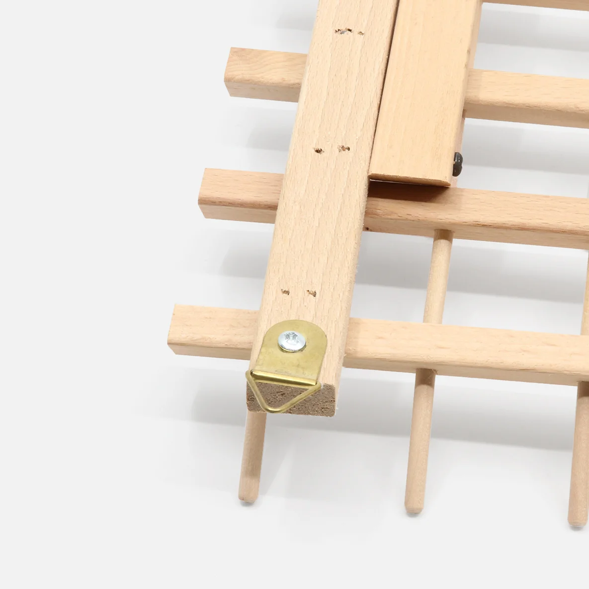 Garnrollenhalter aus Holz für 60 Spulen