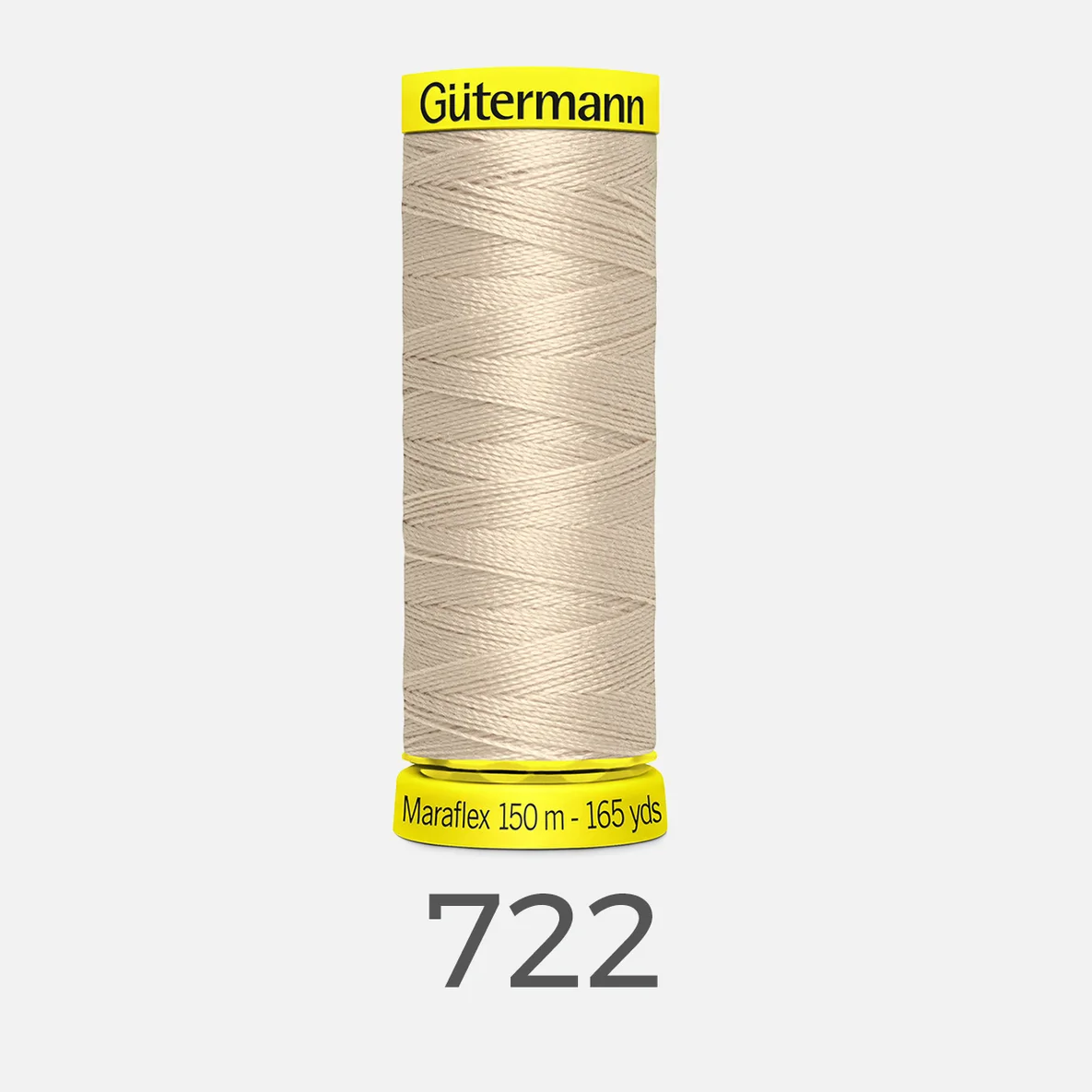 maraflex elastisches naehgarn guetermann beige 722