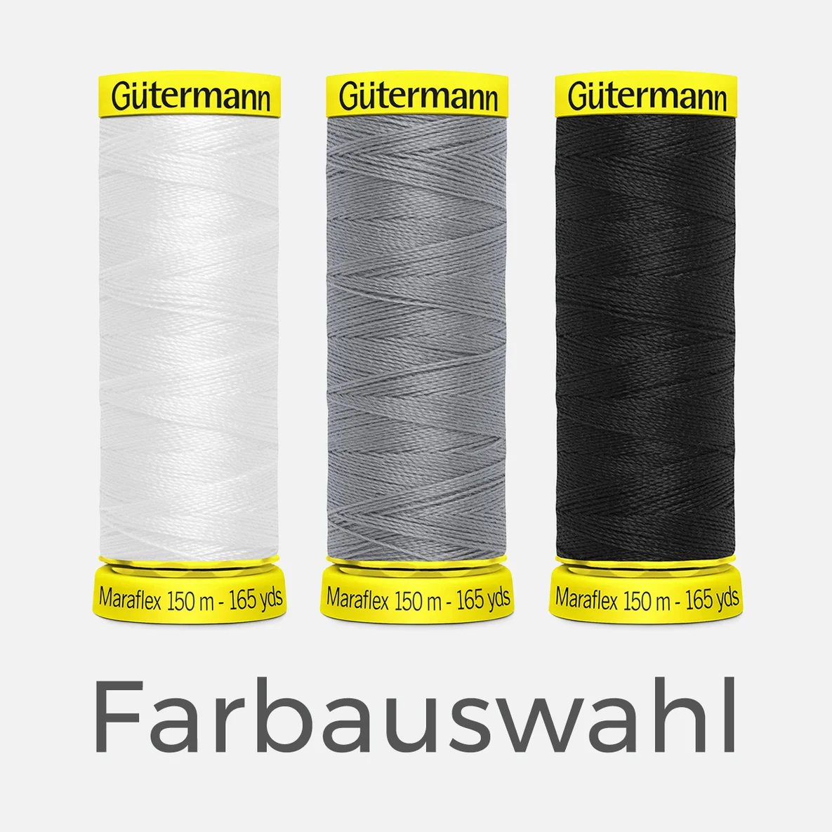 maraflex elastisches naehgarn guetermann farbauswahl