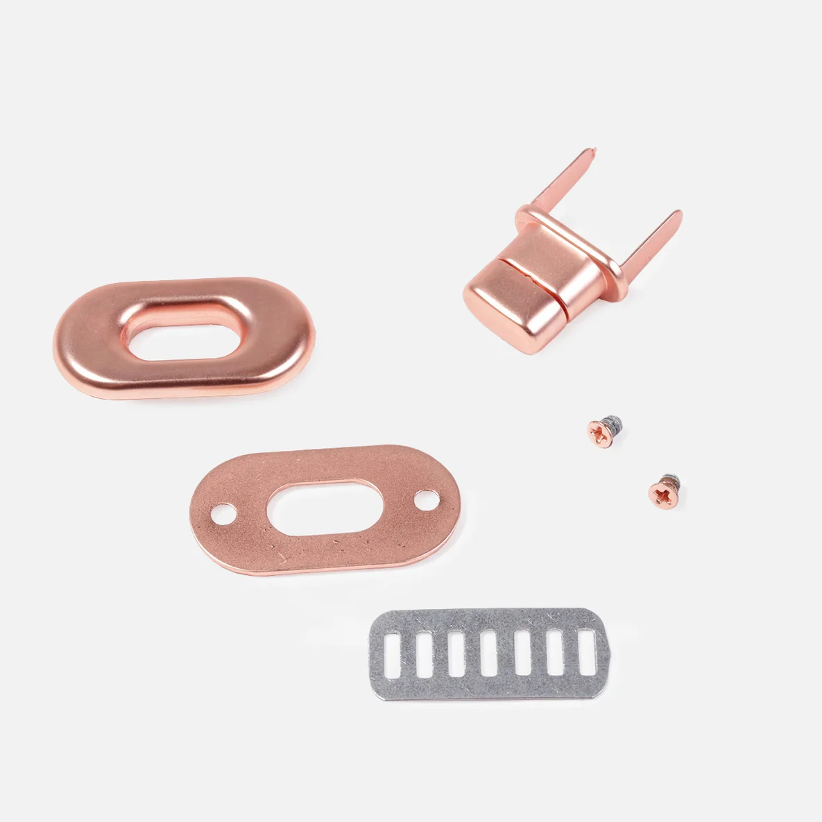 einfacher Verschluss zum Schließen von Handtaschen für DIY Projekte