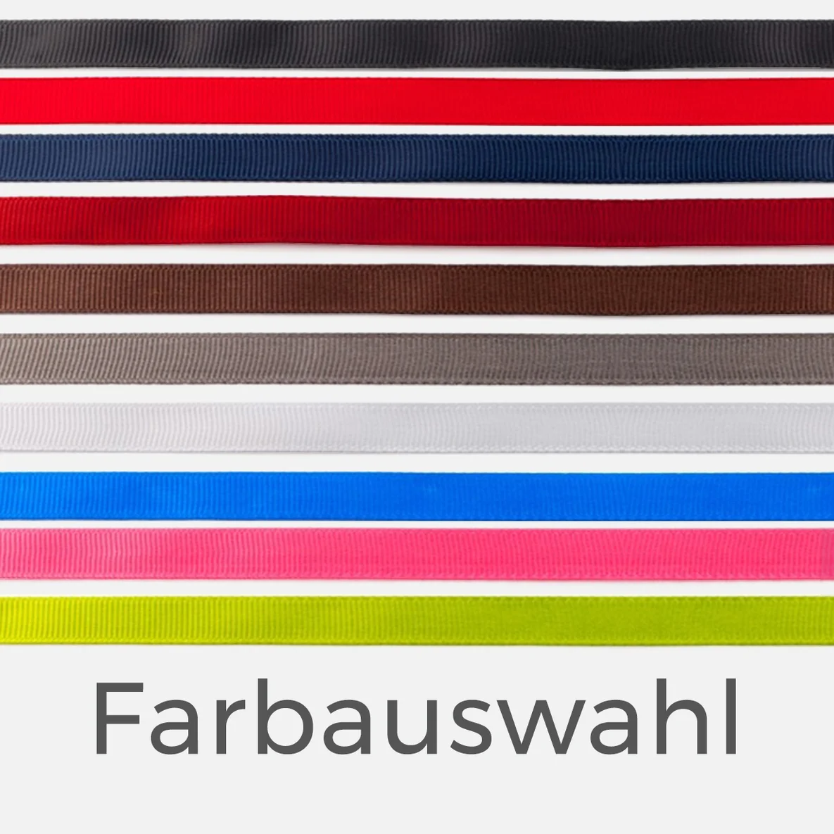 Ripsband 10mm Farbauswahl