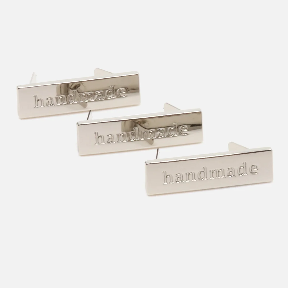 Handmade Label Silber