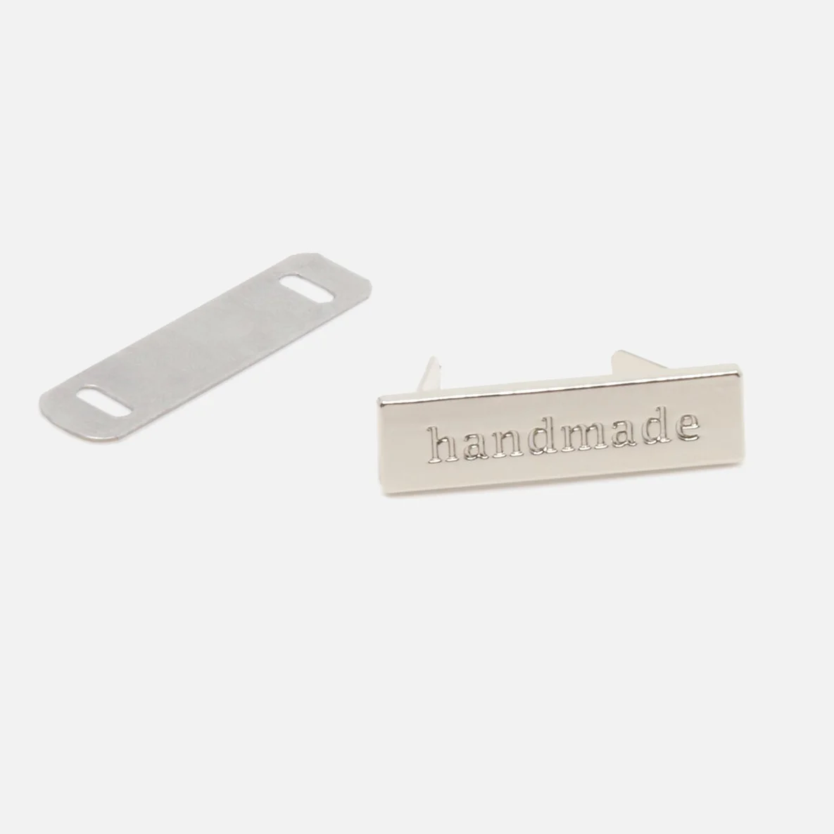Handmade Label Silber