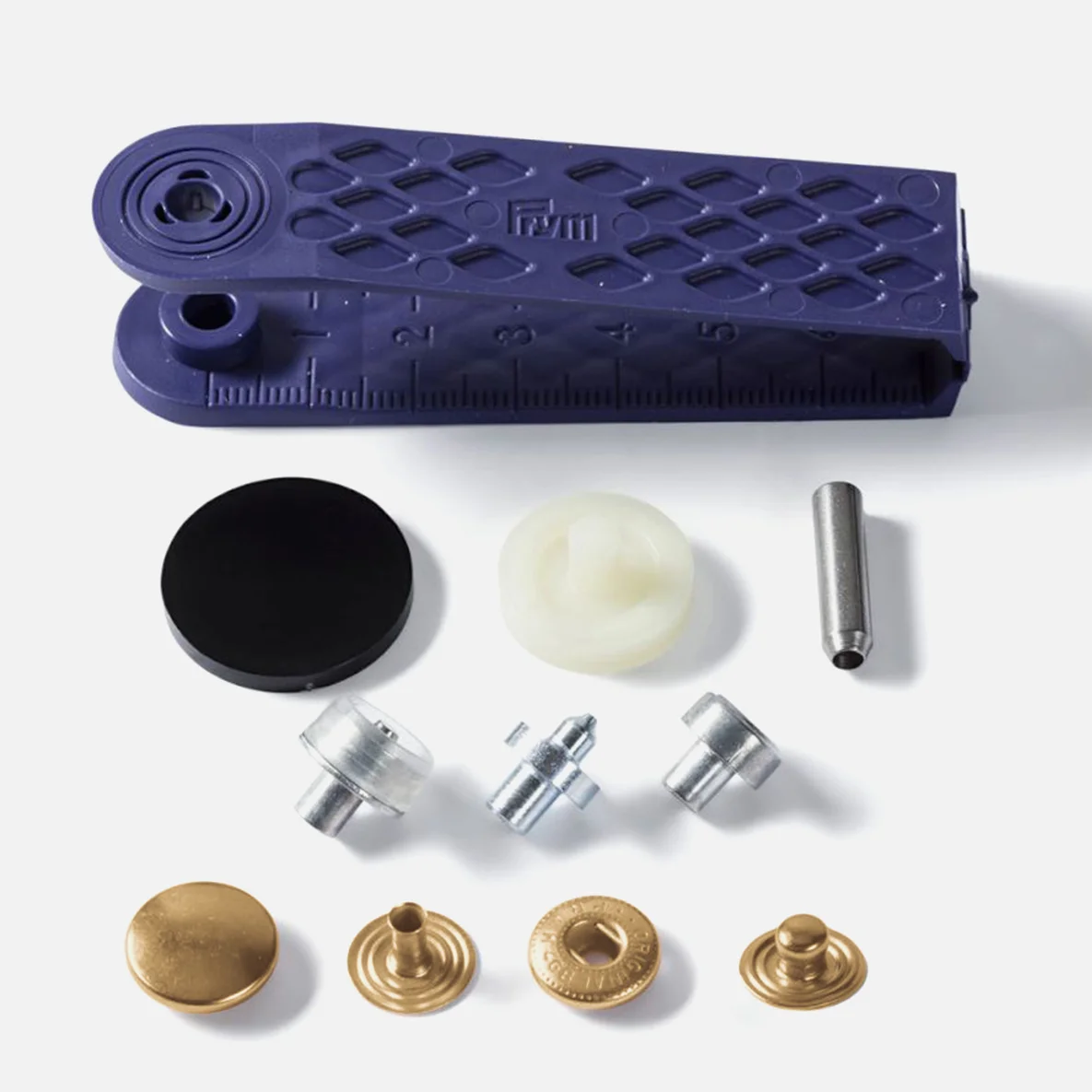 Anorak Druckknöpfe Gold 15mm