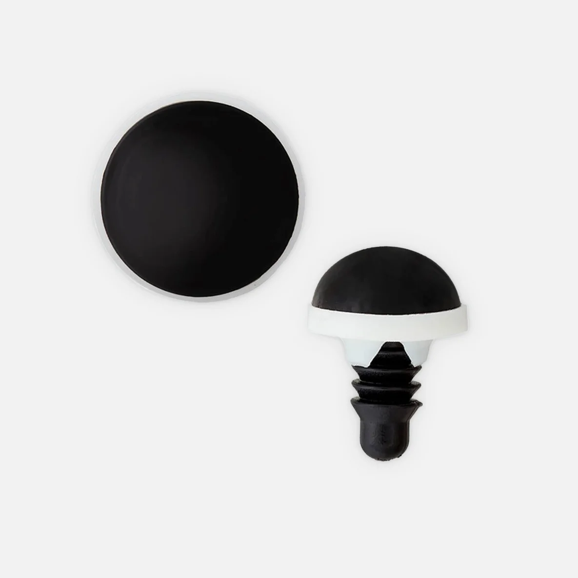 Sicherheitsauge Schwarz