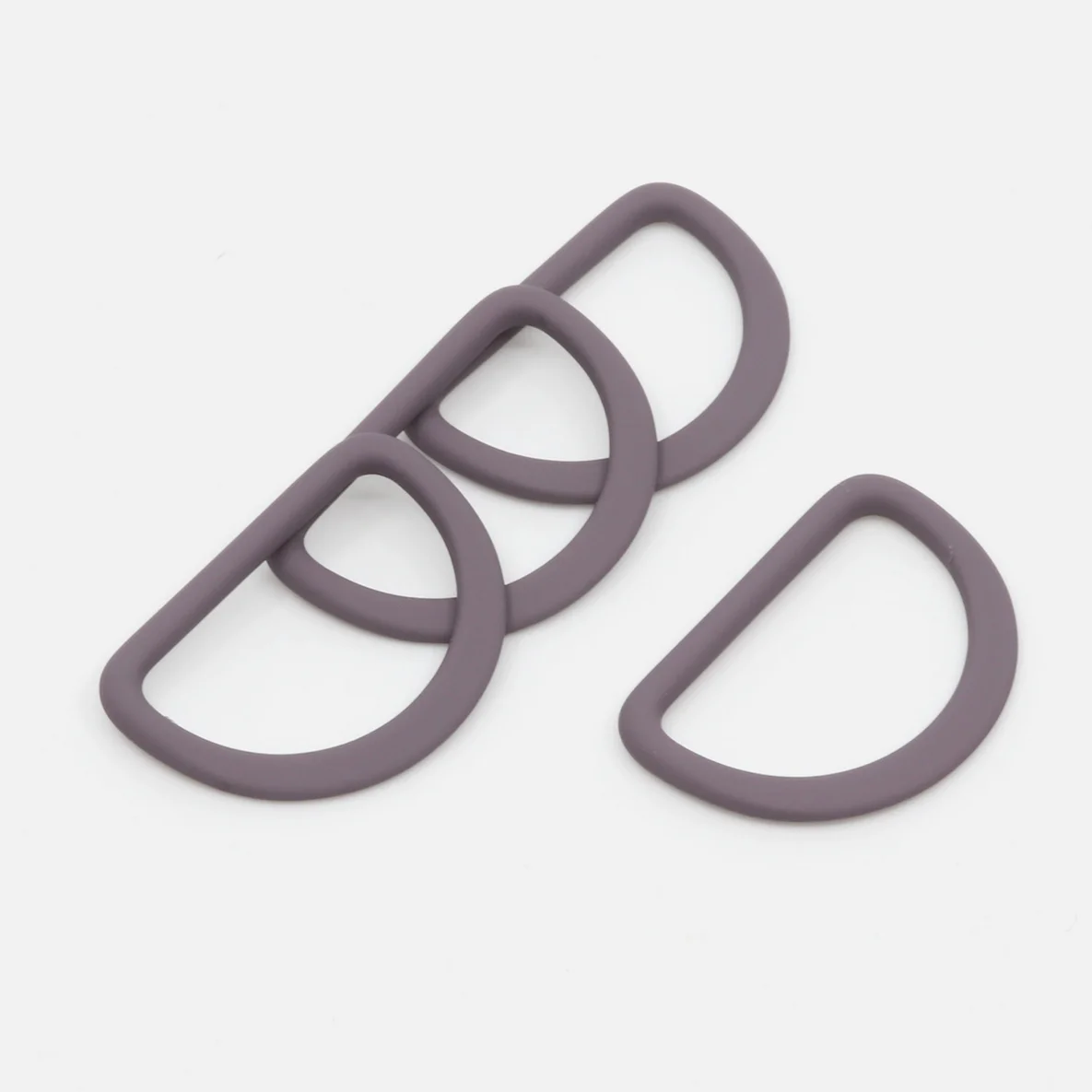 D-Ring 25 mm Dunkelgrau