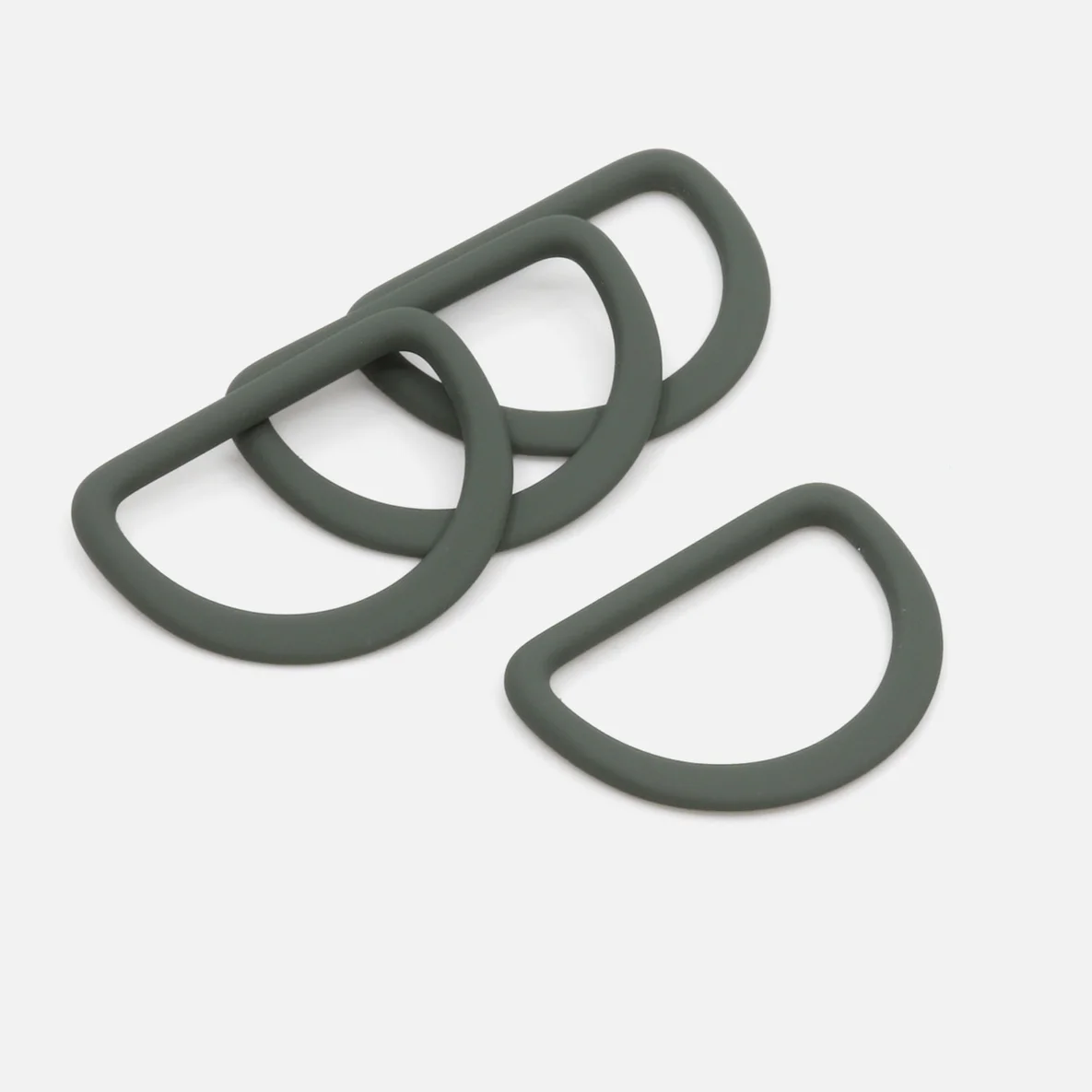 D-Ring 25 mm Dunkelgrün