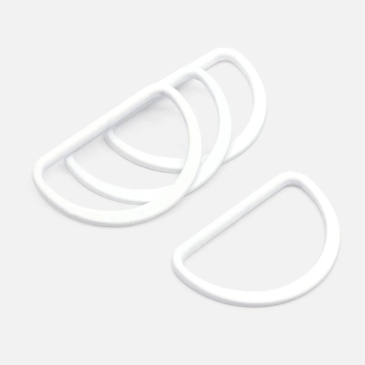 D-Ring Weiss 40 mm