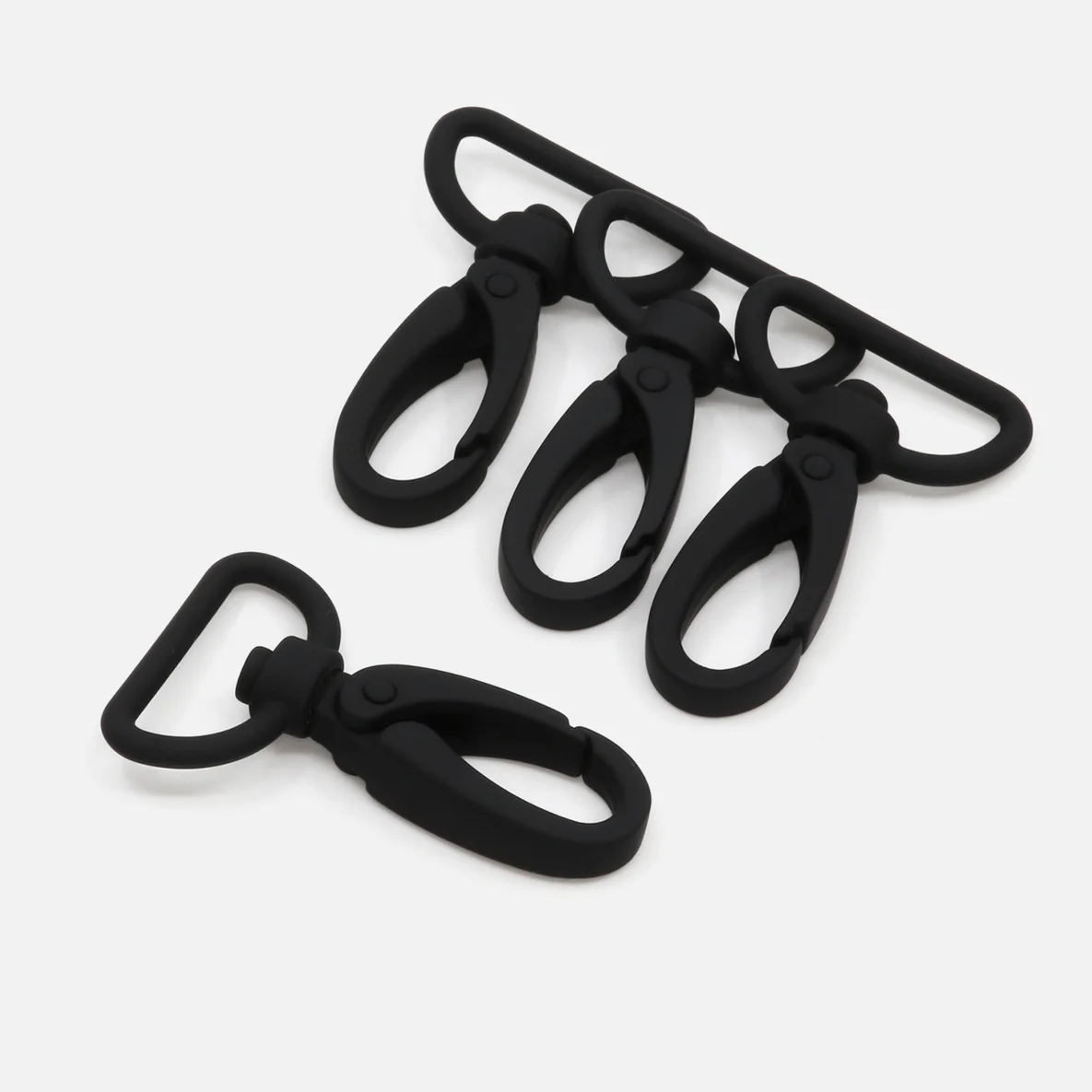 Karabiner 25 mm Schwarz