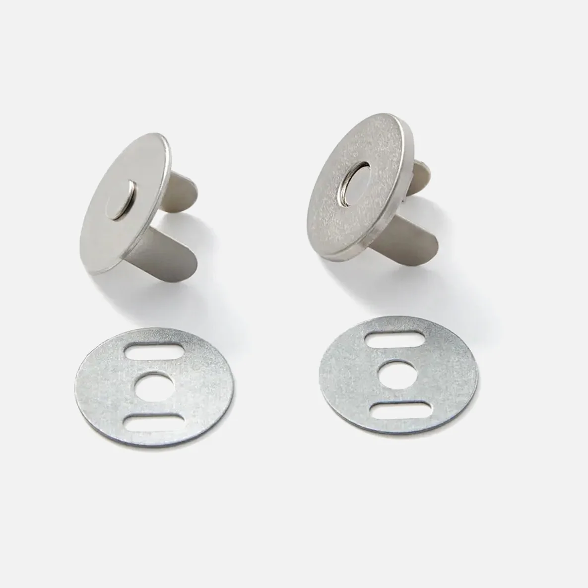 Prym Magnetverschluss 19 mm Silberfarbig