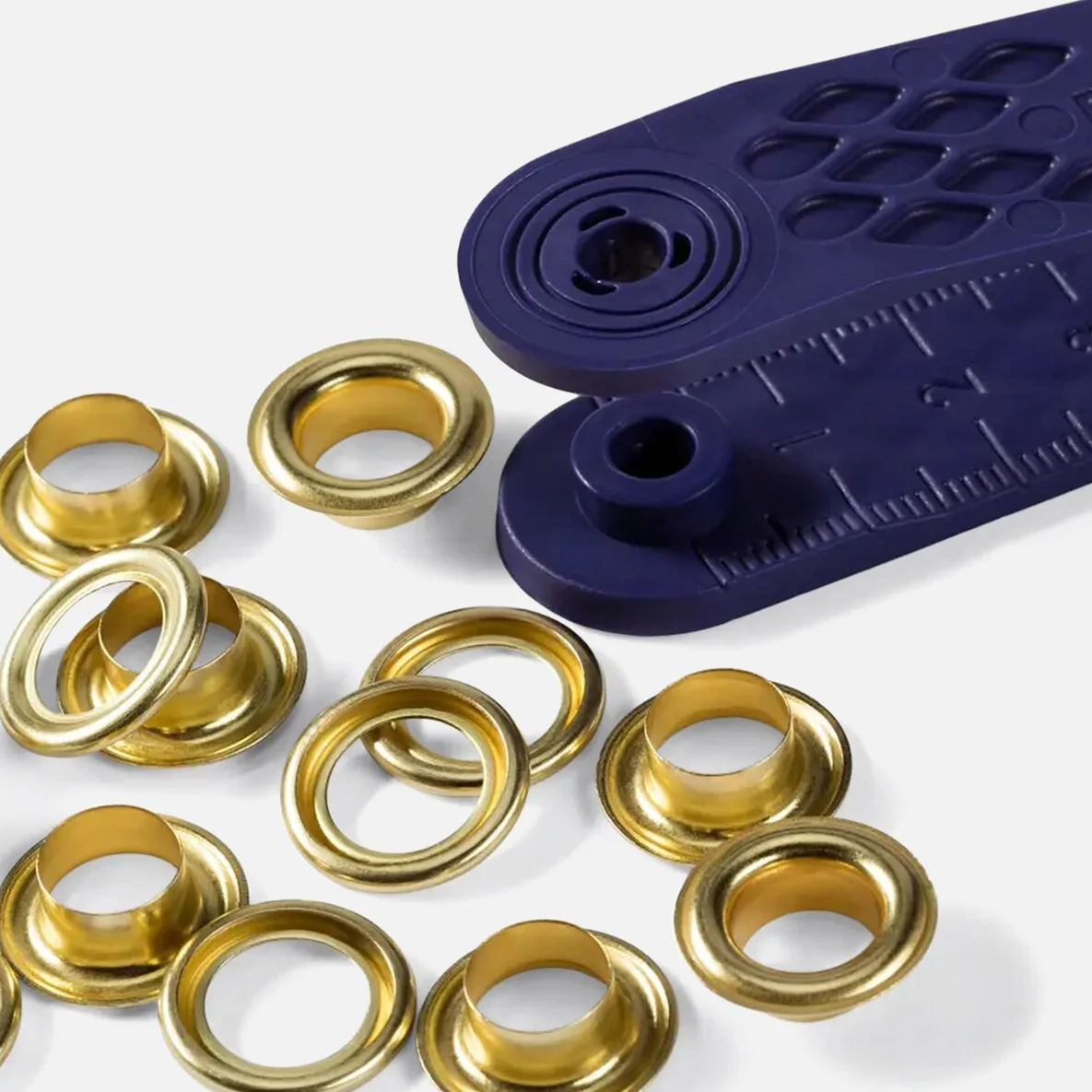 PRYM Ösen 8 mm Werkzeugaufsätze Gold