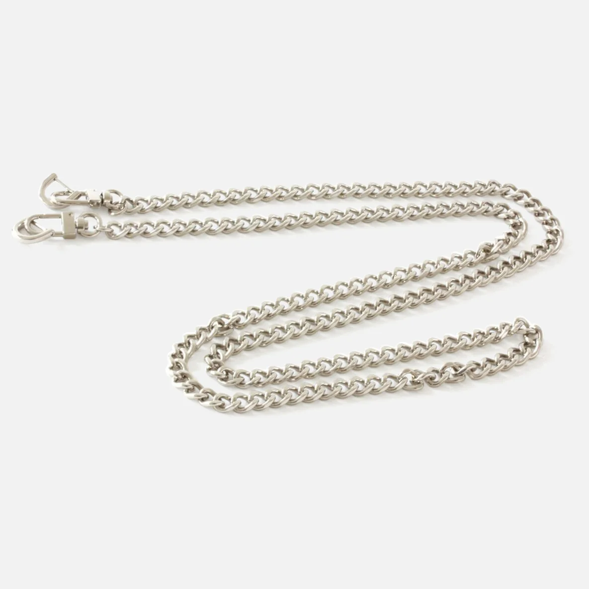 Taschenkette 9 mm Silber