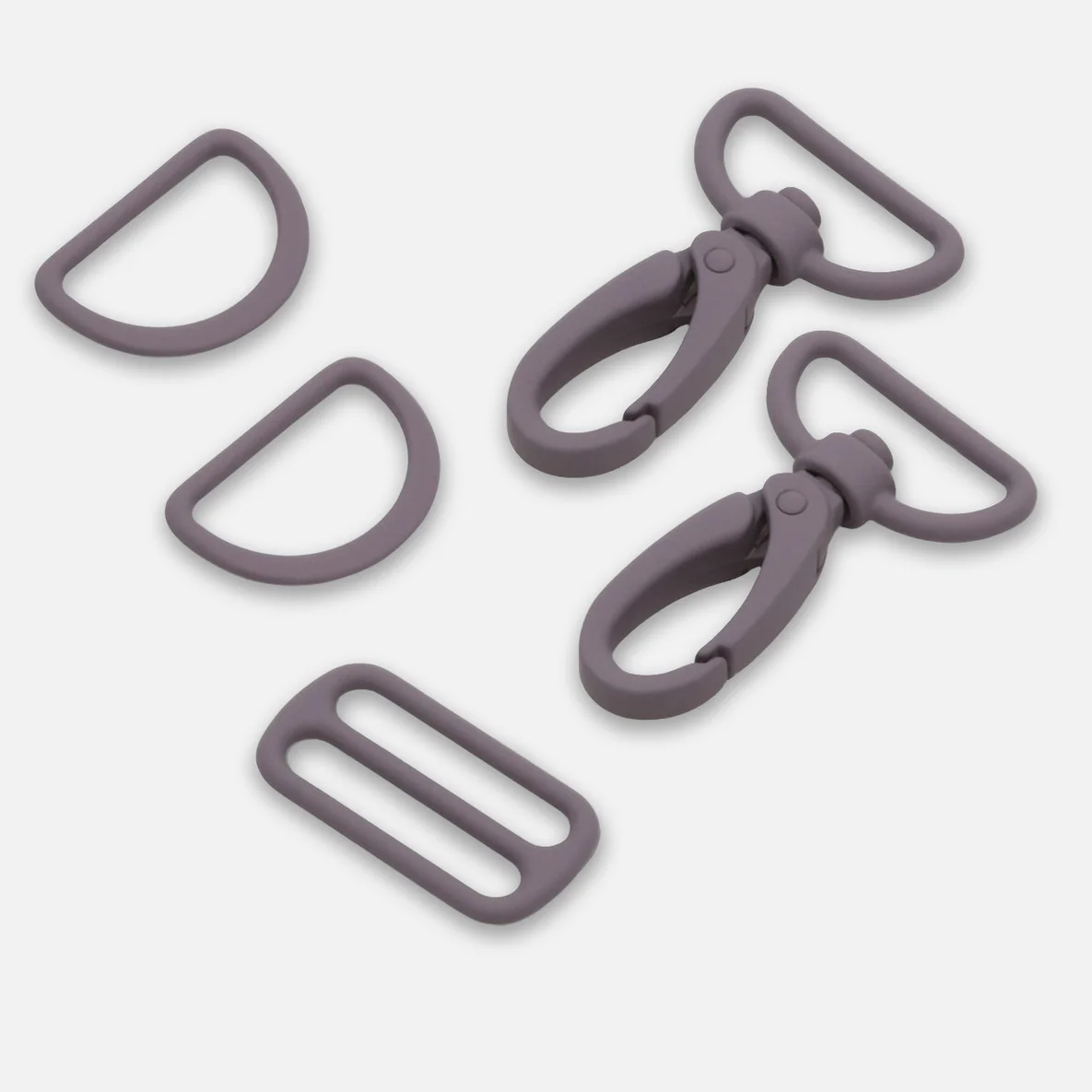 Taschenzubehör Set Dunkelgrau D306 25 mm