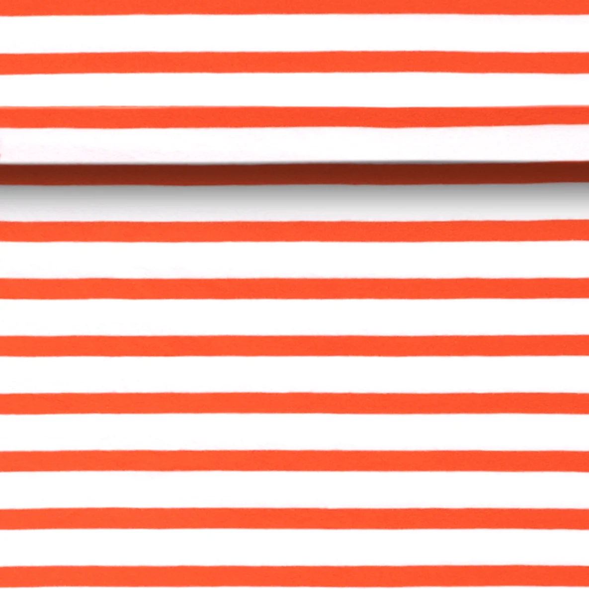Bio-Jersey "Ice Cream Stripes" Peach Orange