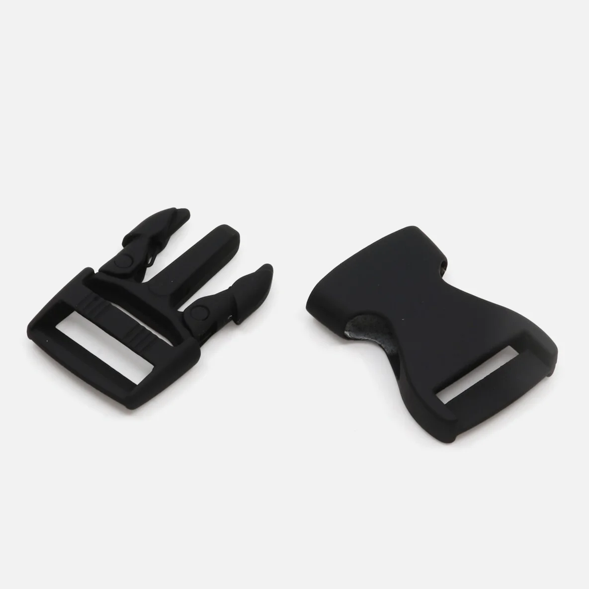 Steckschnalle Schwarz B5 25mm