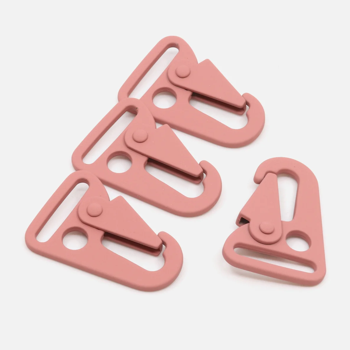 Taschenkarabiner "Hook" Altrosa 25mm