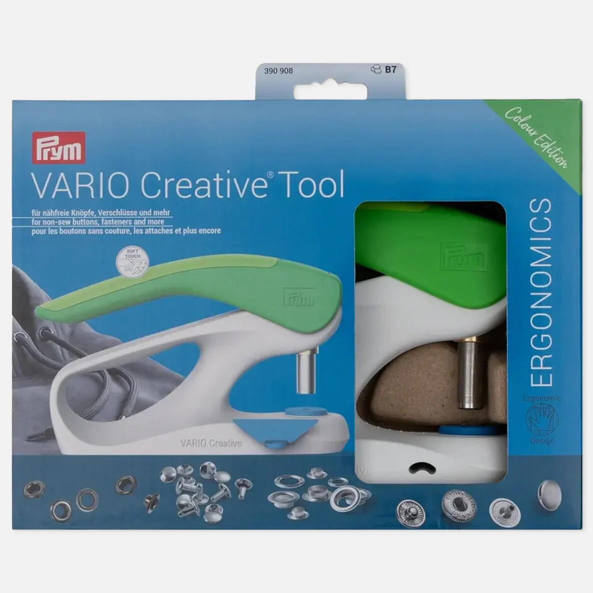 PRYM Vario Creative Tool, Colour Edition Grün