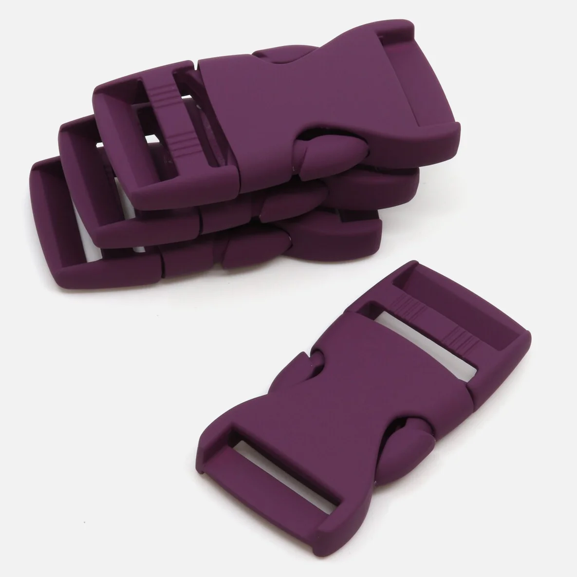 Steckschnalle Beere 25mm, 4 Stück