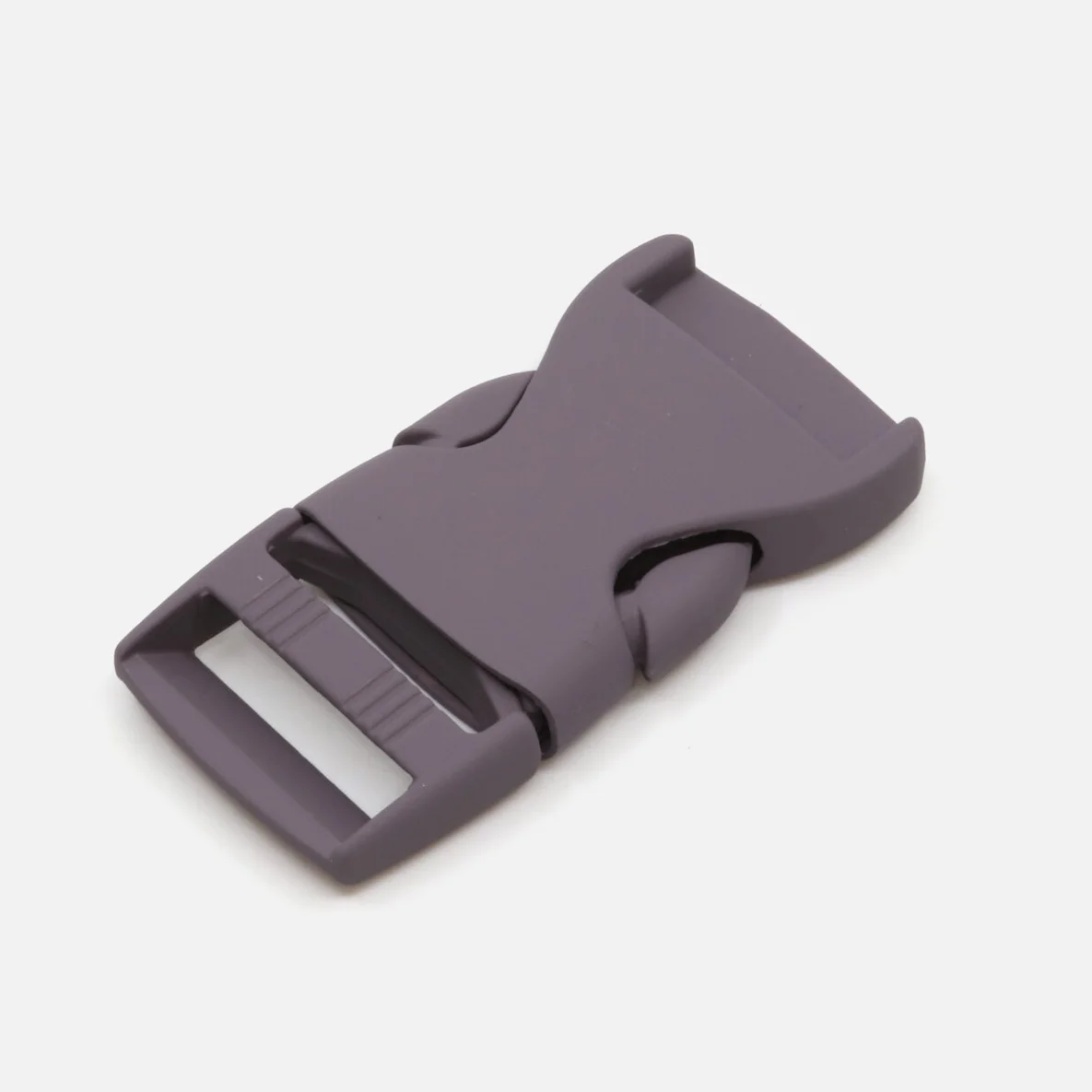 Steckschnalle Dunkelgrau 25mm, 1 Stück