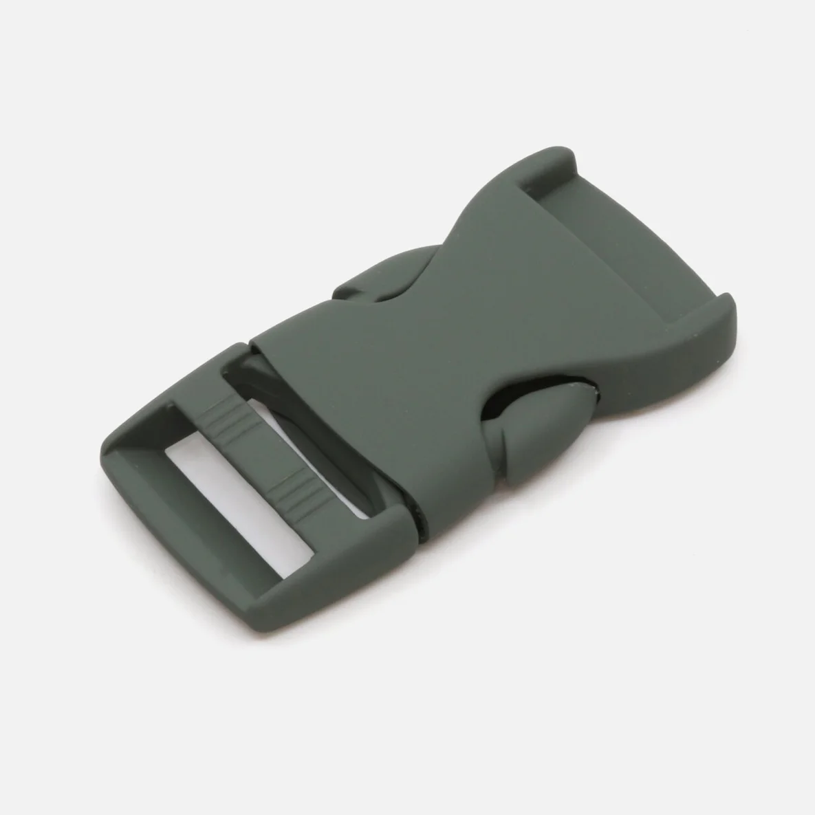 Steckschnalle Dunkelgrün 25mm, 1 Stück