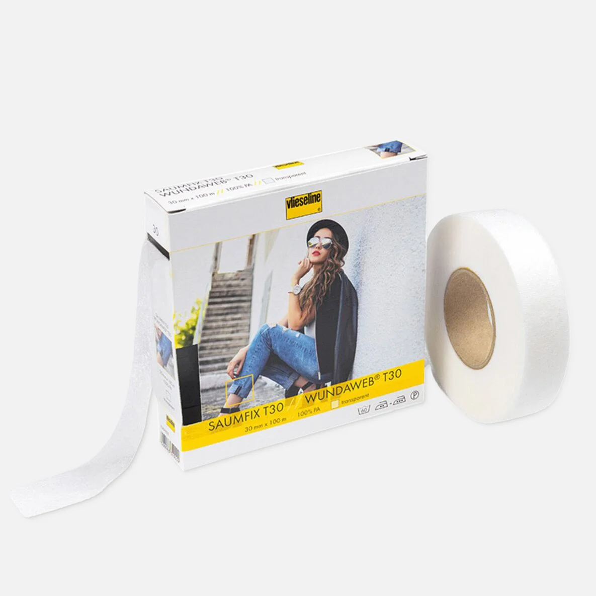 Vlieseline Saumfix T30 Länge 100m 