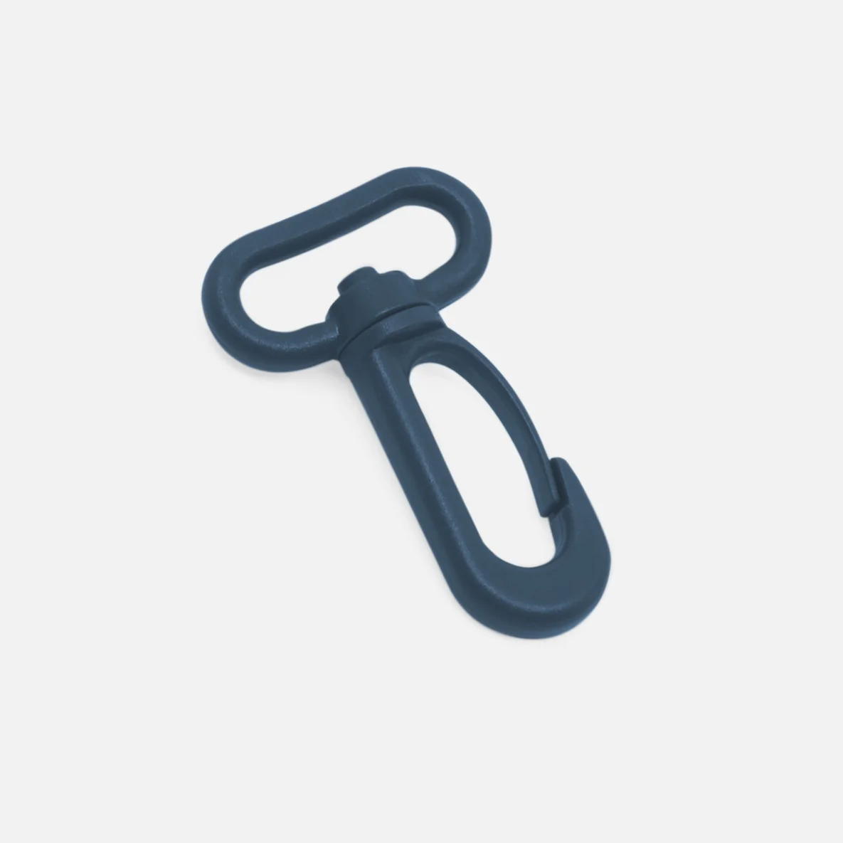 Karabiner Kunststoff 25mm petrol