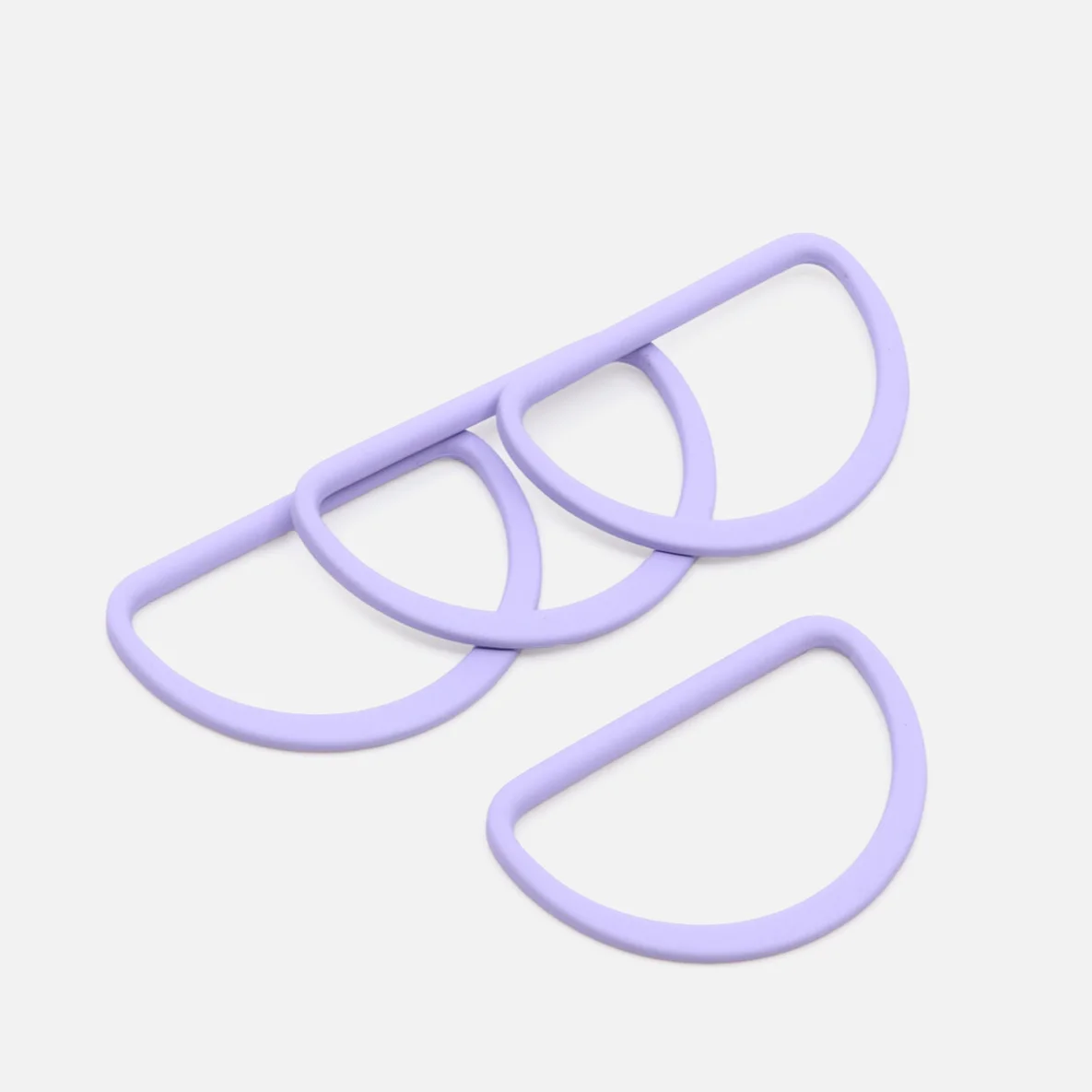 Metall D-Ring 40mm flieder D268