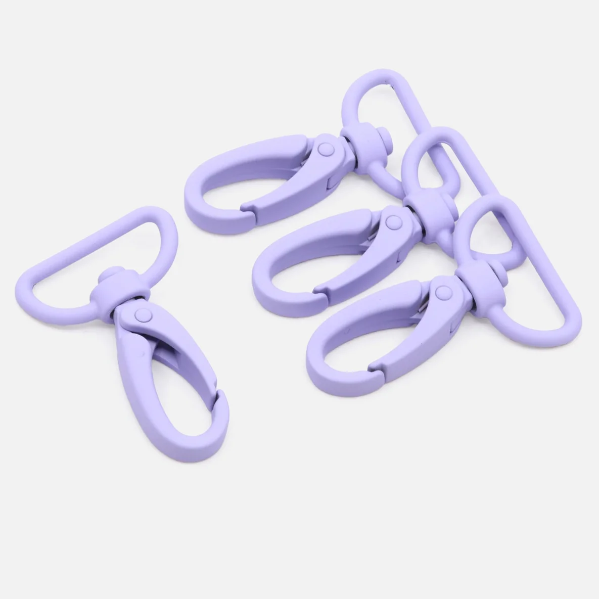 Metall Taschenkarabiner 25mm flieder D268