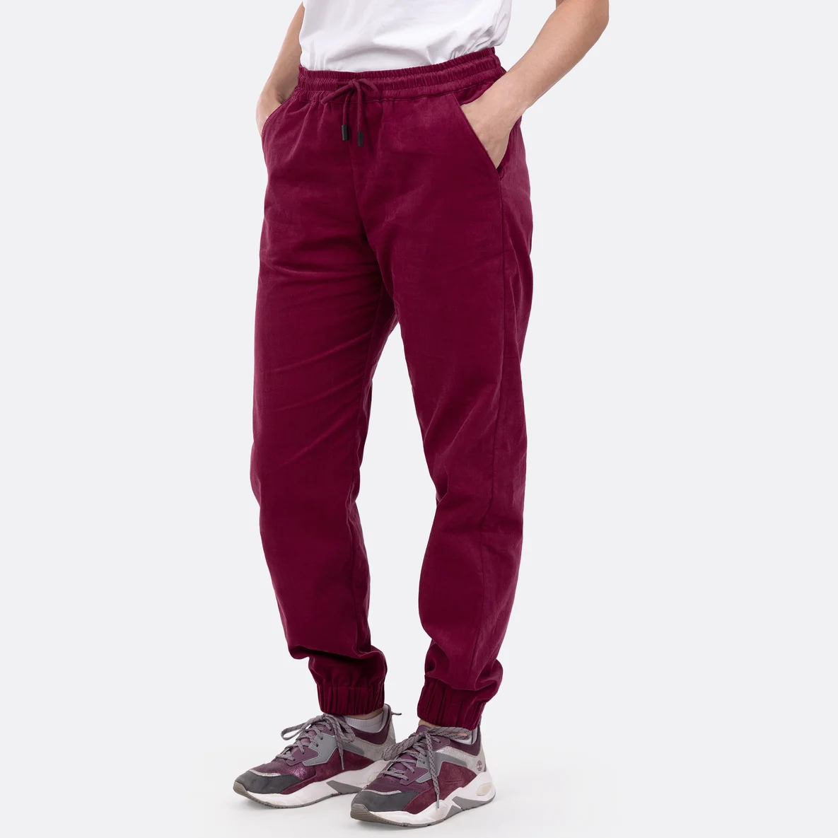 Schnittmuster Freizeithose Babycord nähen