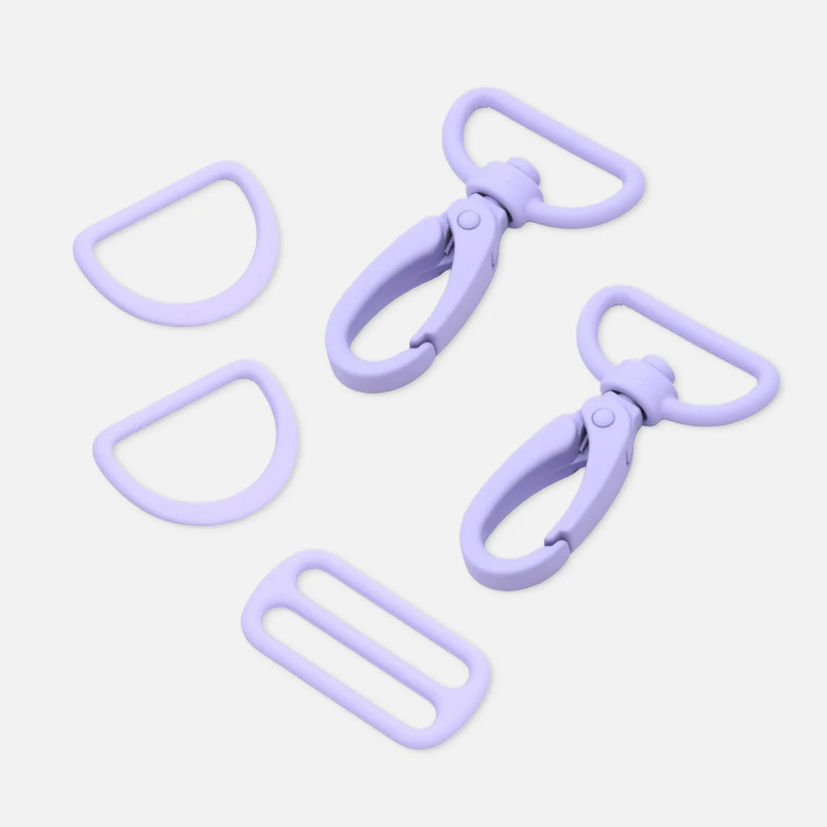 Taschenzubehör Set - 25mm - flieder