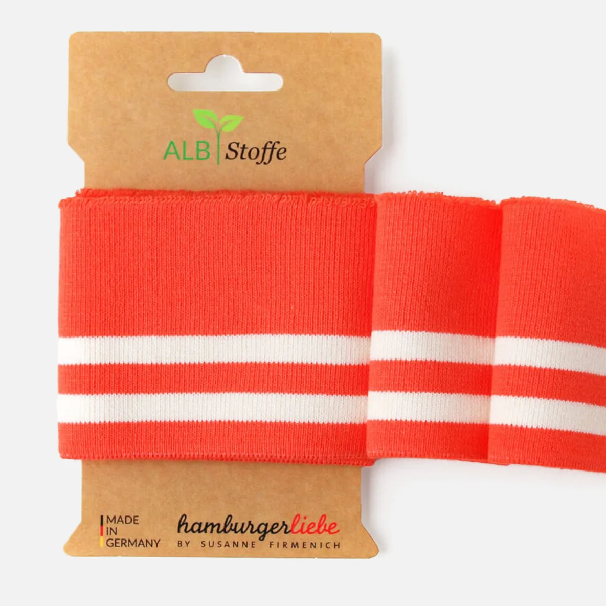 Cuff Me College Orange Weiß