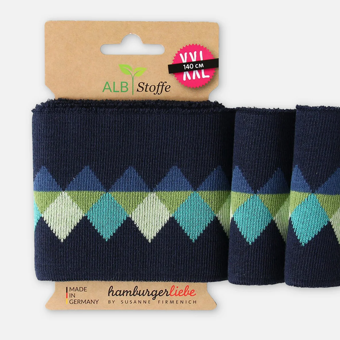 Cuff Me Icon Dunkelblau Grün