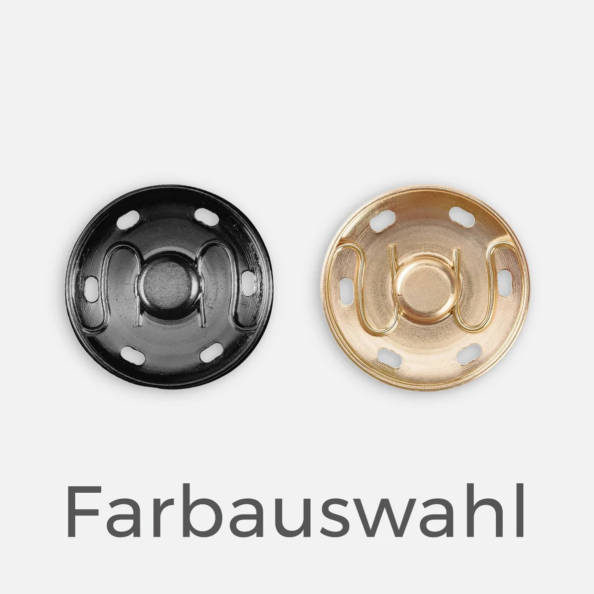 PRYM Annäh-Druckknöpfe, 30mm, 2 Stück, Farbauswahl