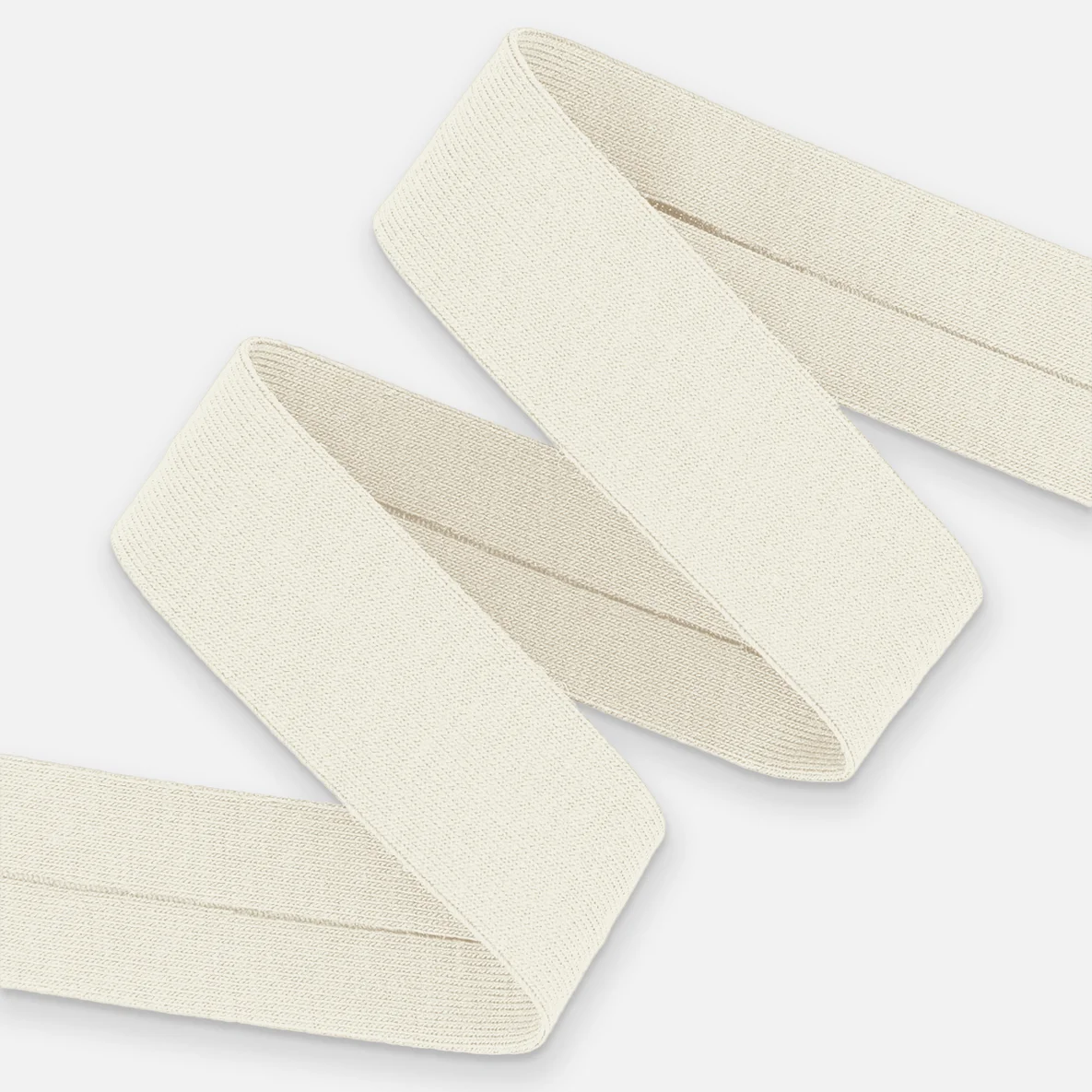 Schrägband Jersey 20mm Beige Meterware 