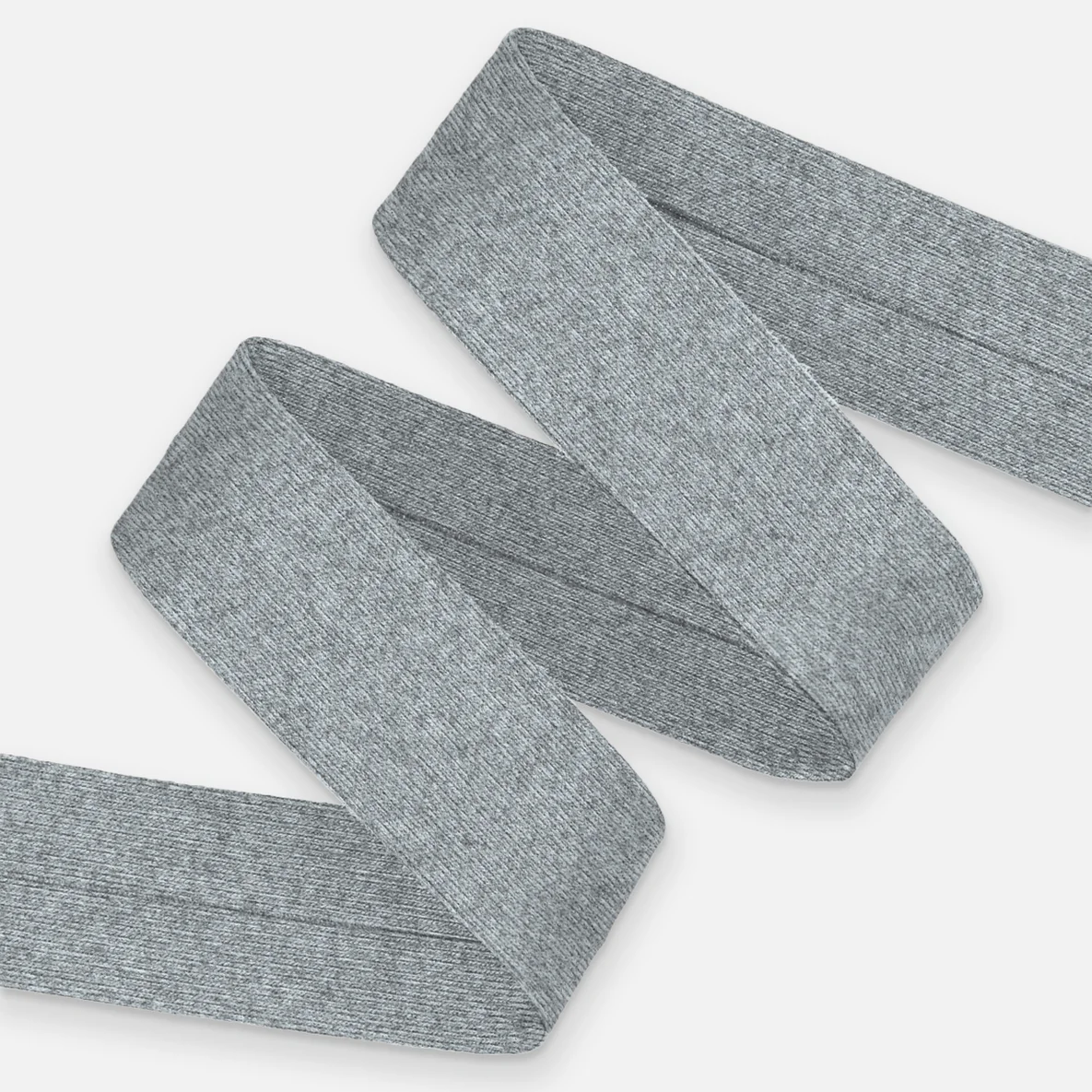 Schrägband Jersey 20mm Grau Meterware 