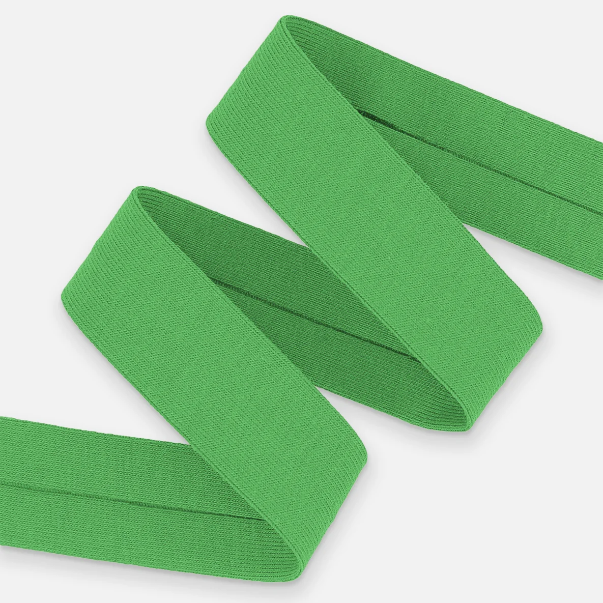 Schrägband Jersey 20mm Grün Meterware
