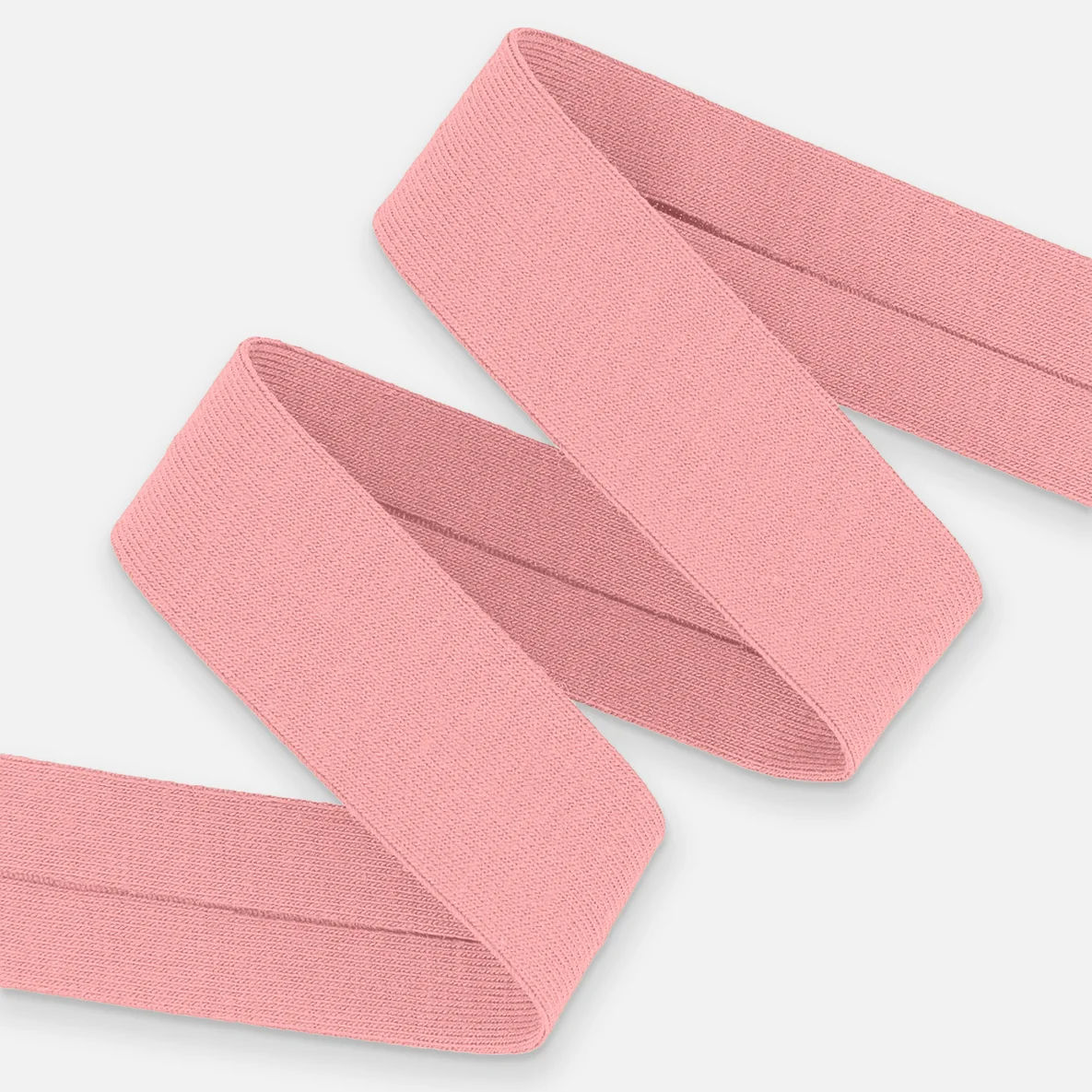 Schrägband Jersey 20mm Hellrosa Meterware 