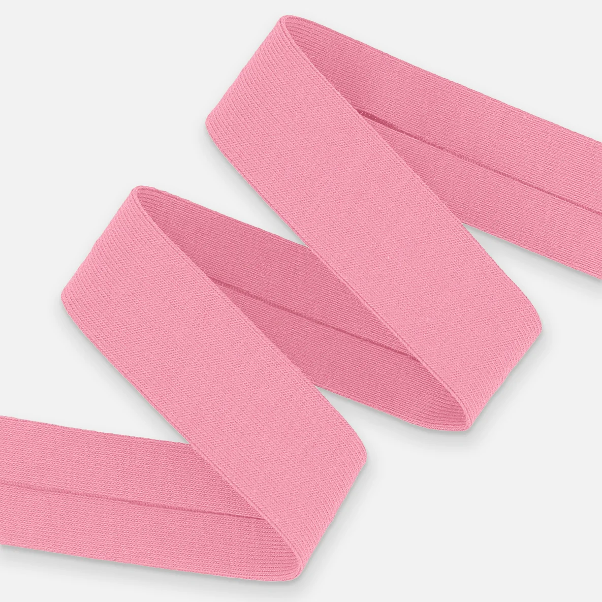 Schrägband Jersey 20mm Rosa Meterware