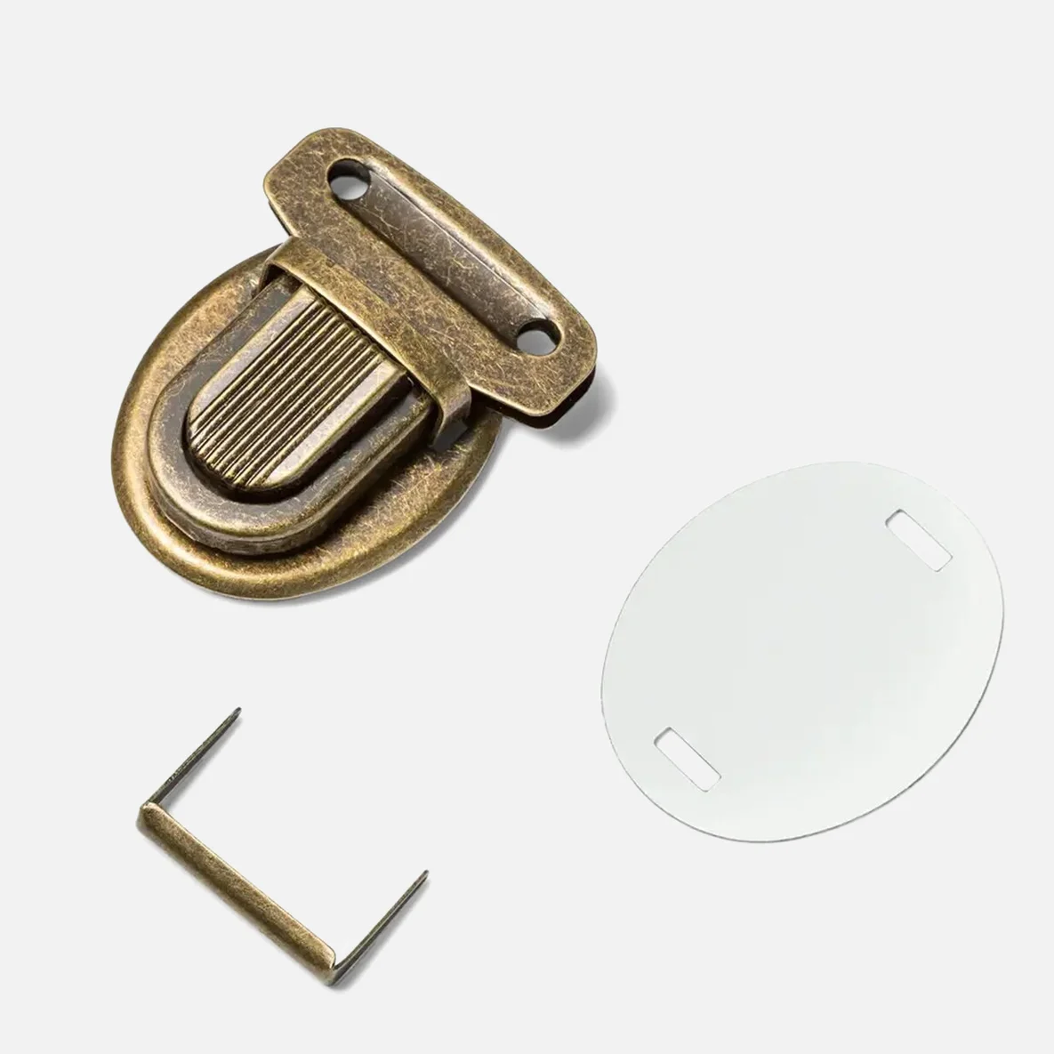 PRYM Steckschloss 26mm Altmessing