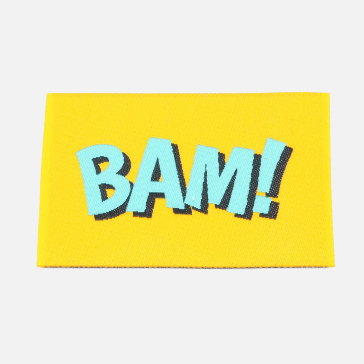 Webetikett "BAM!", 57x38 mm, 1 Stück