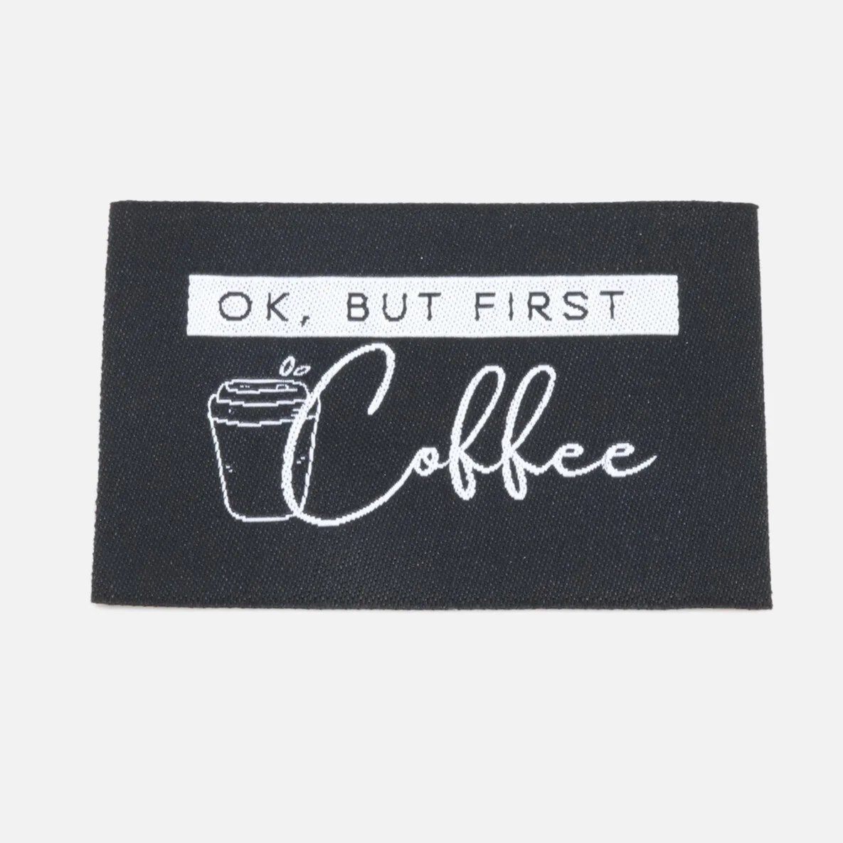 Webetikett "Coffee", 57x38 mm, 1 Stück