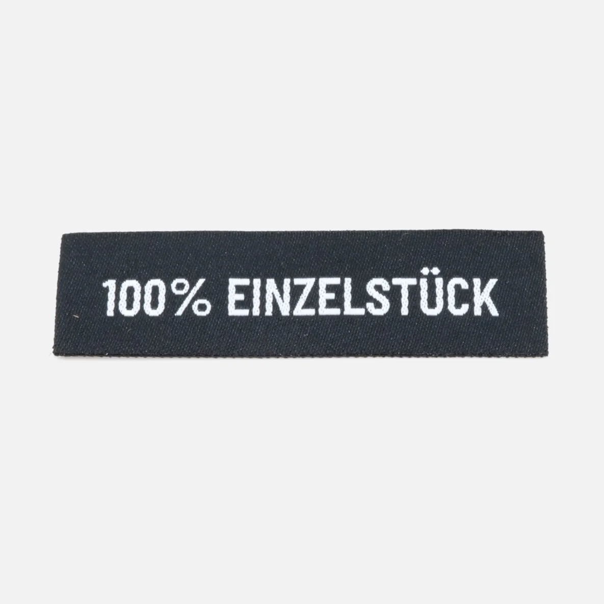 Webetikett "Einzelstück", 59x15 mm, 1 Stück