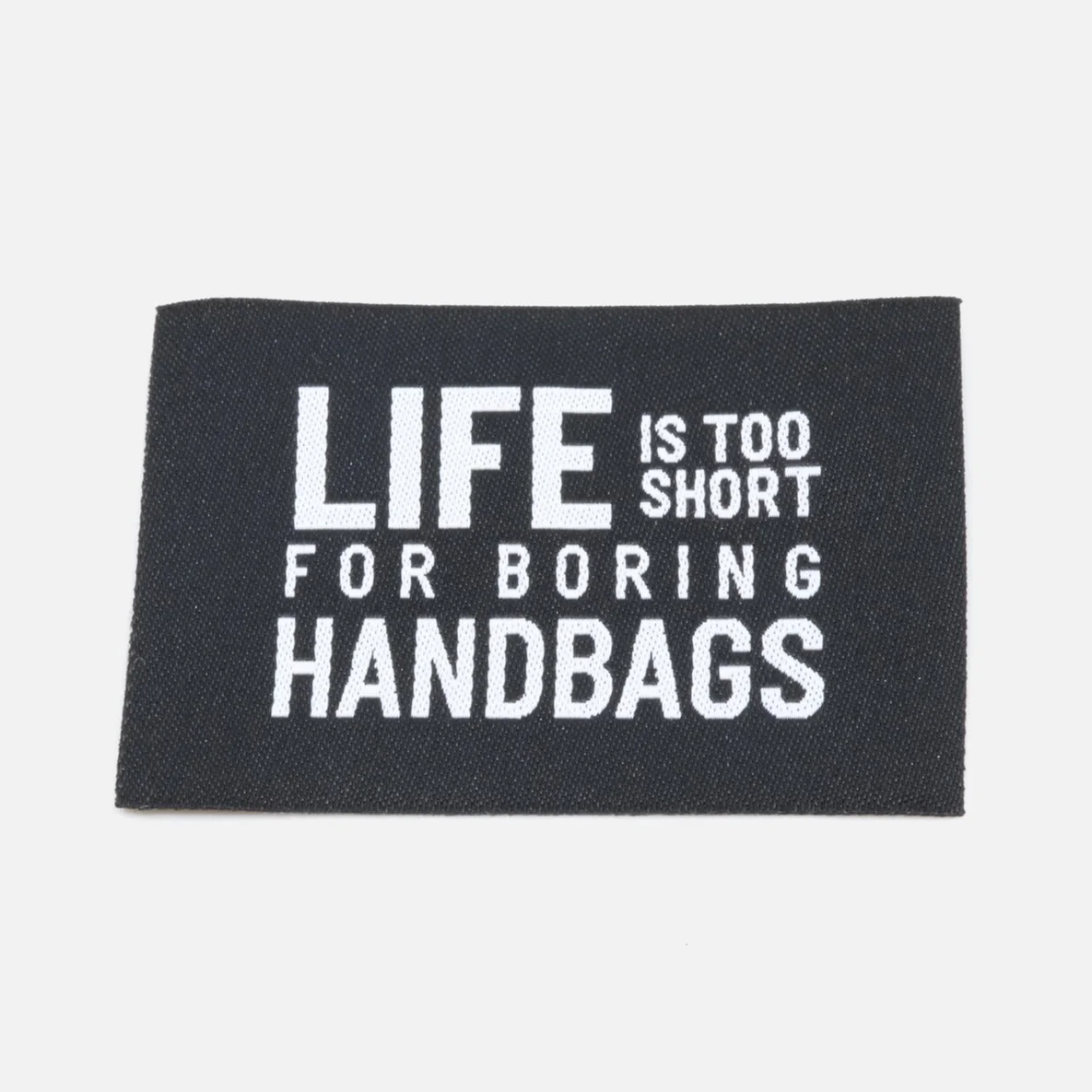 Webetikett "Handbags", 57x38 mm, 1 Stück