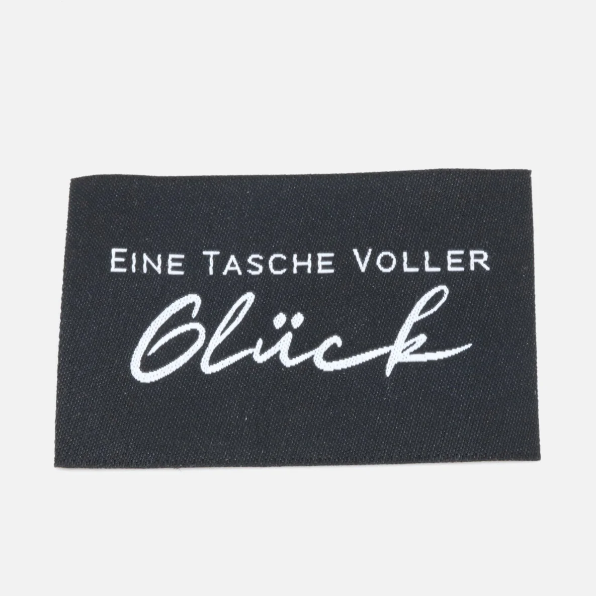 Webetikett "Tasche", 57x38 mm, 1 Stück