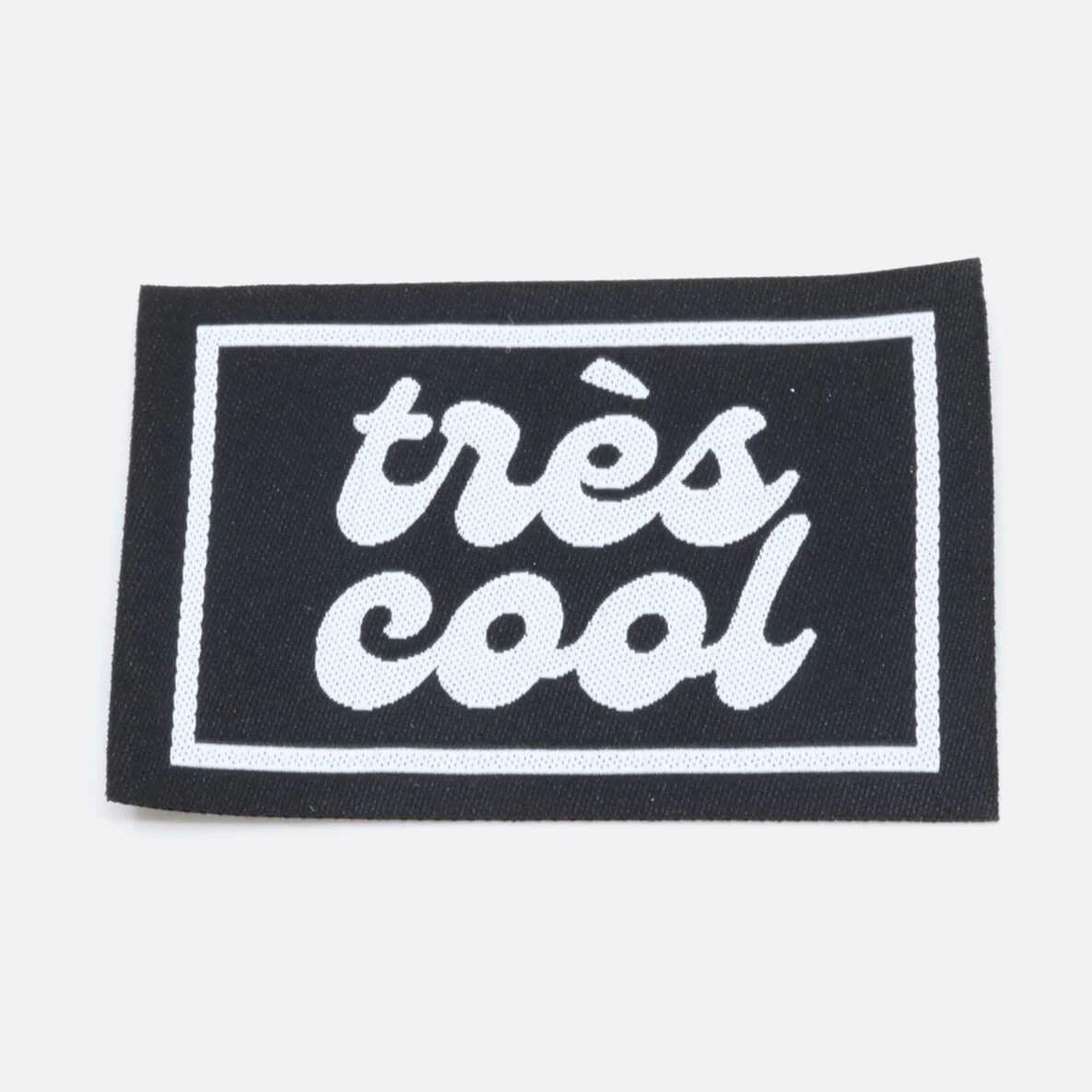 Webetikett "Très Cool" 57x38mm